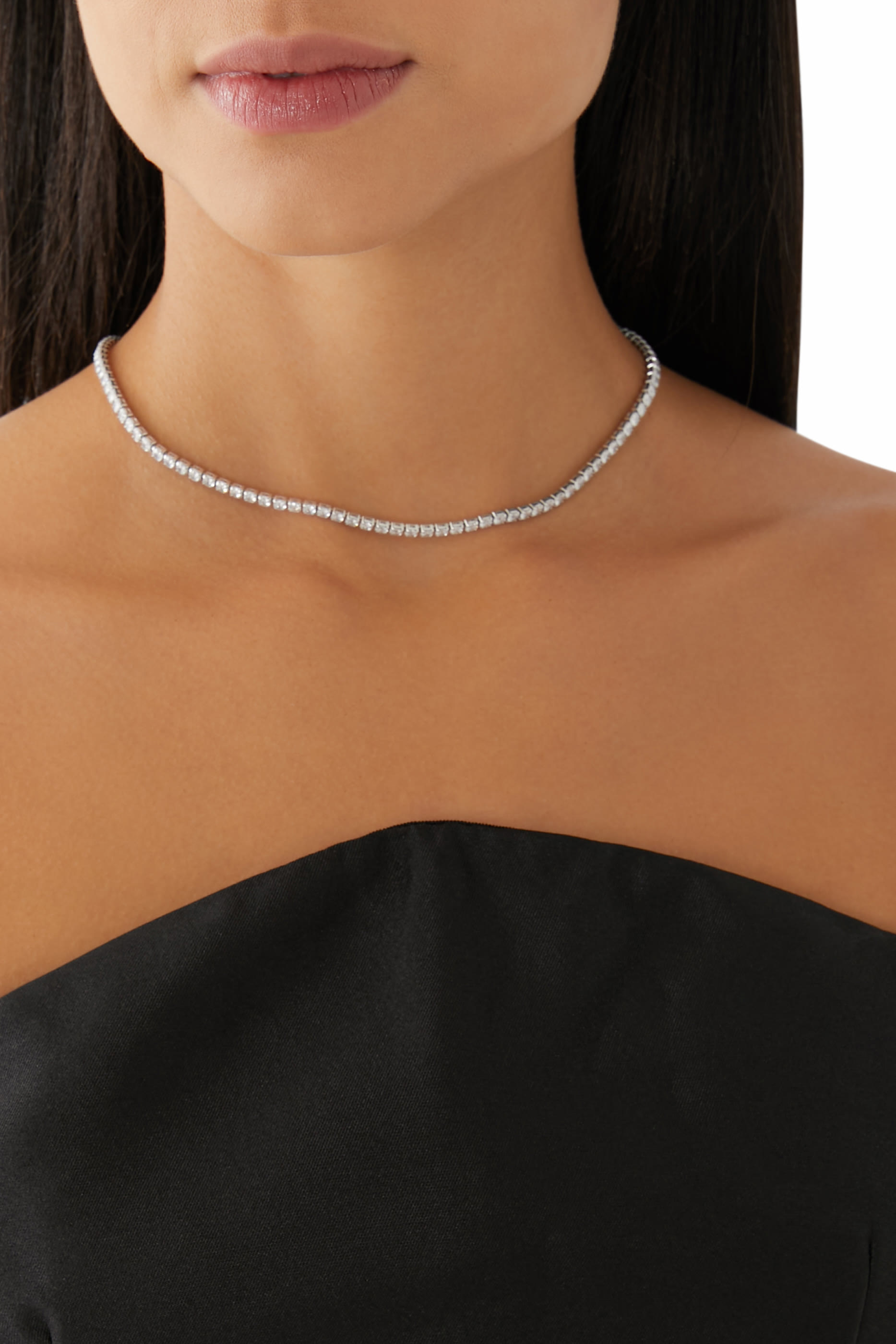 Mini Zara Tennis Necklace