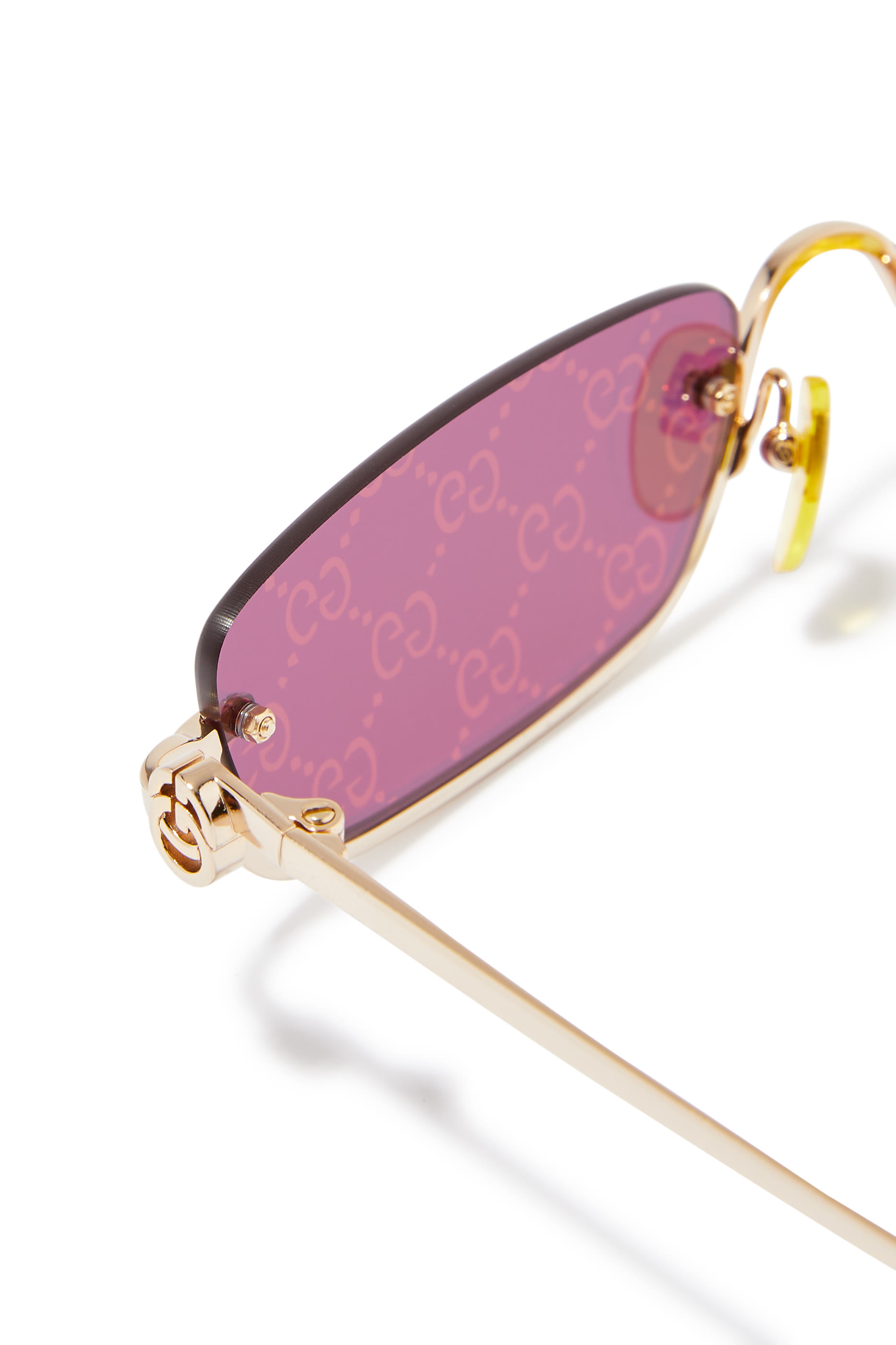 Rectangular Frame Sunglasses