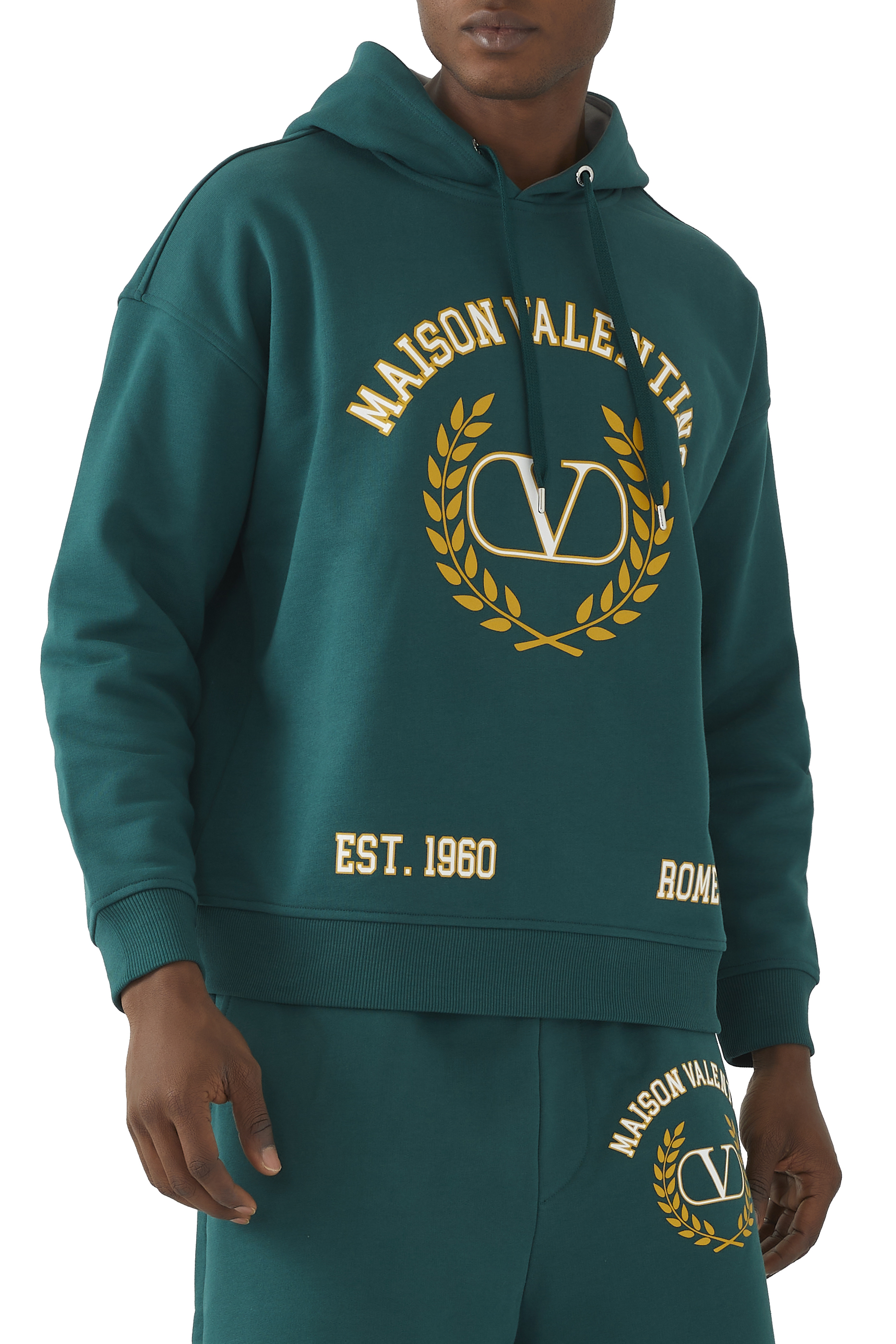 Valentino Garavani Cotton Hooded Sweatshirt
