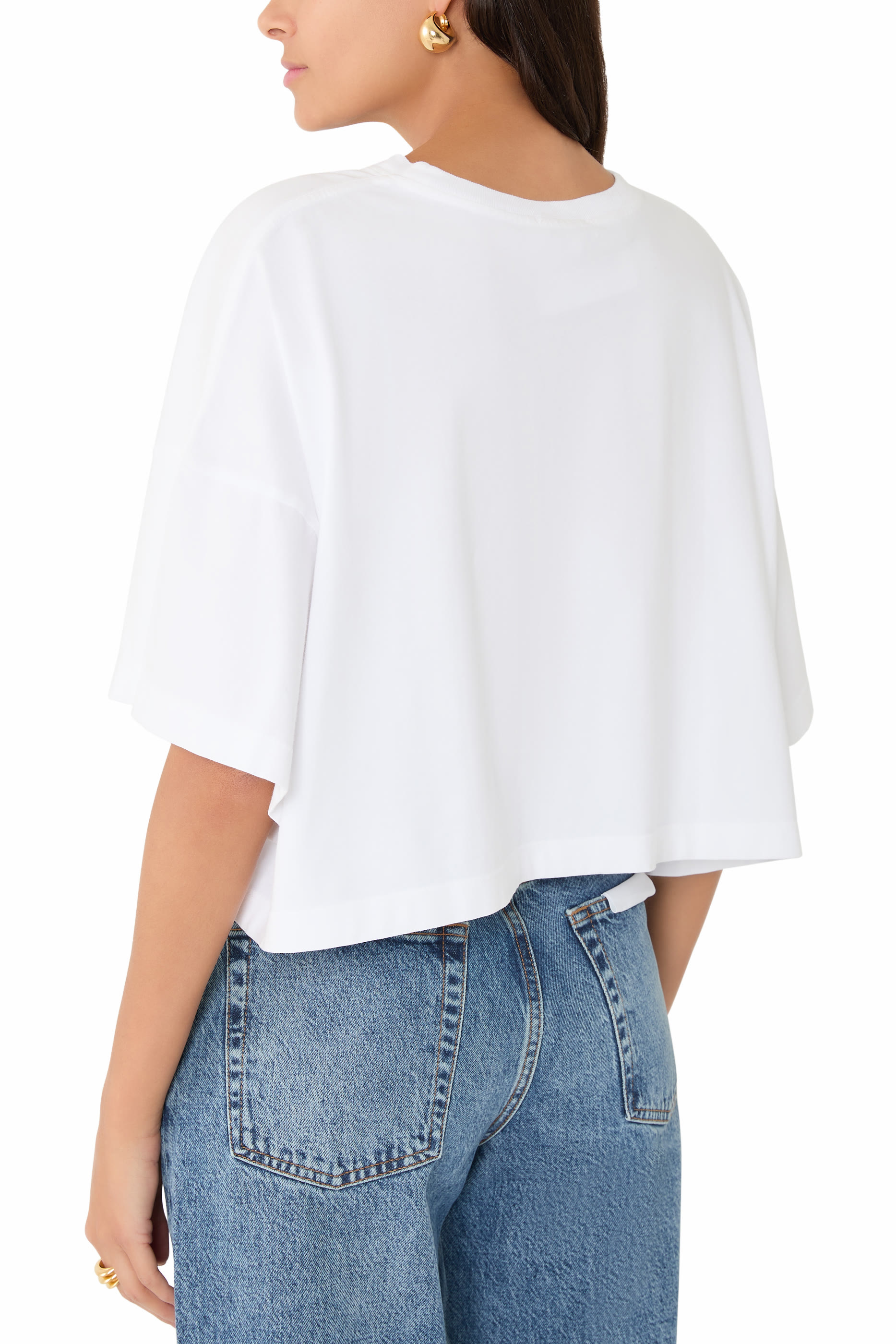 Arli Oversized Cropped T-shirt