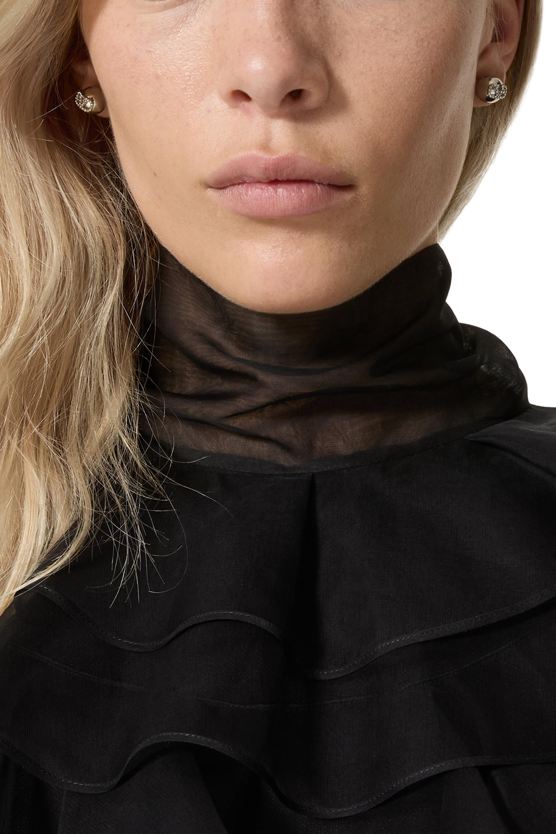 VLogo Signature Earrings, Metal & Swarovski&reg; Crystals