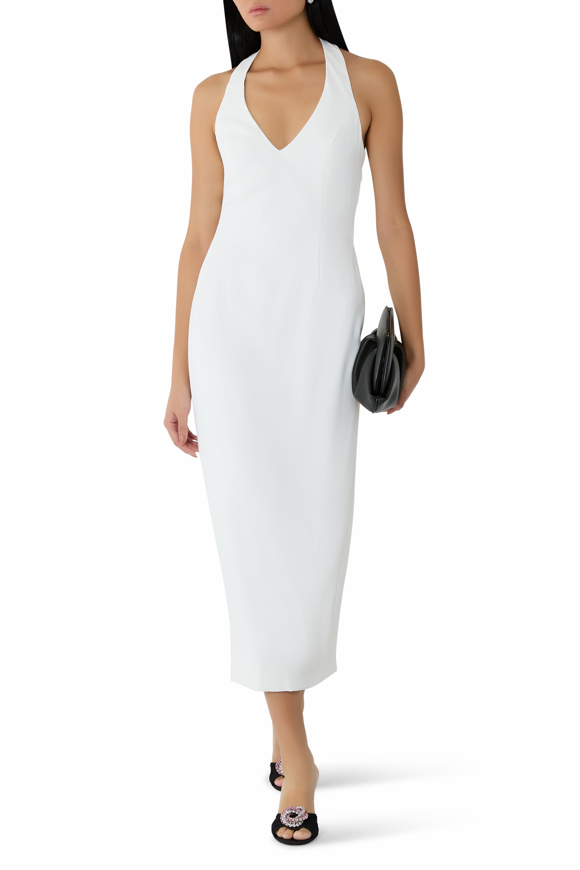 The Ultimate Muse V-Neck Midi Dress