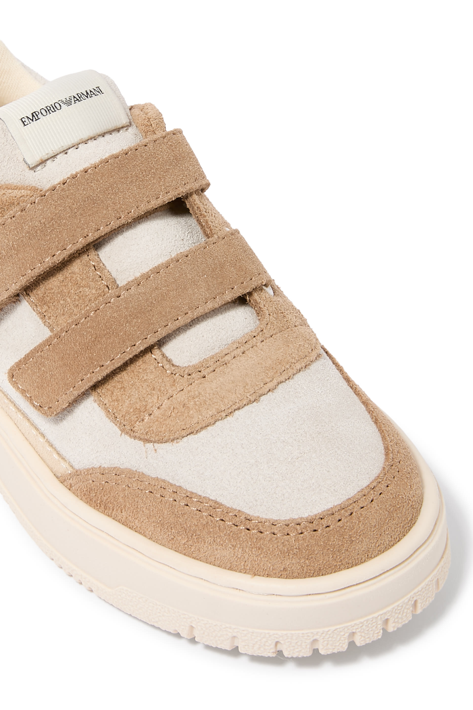 Kids Velcro Suede Sneakers