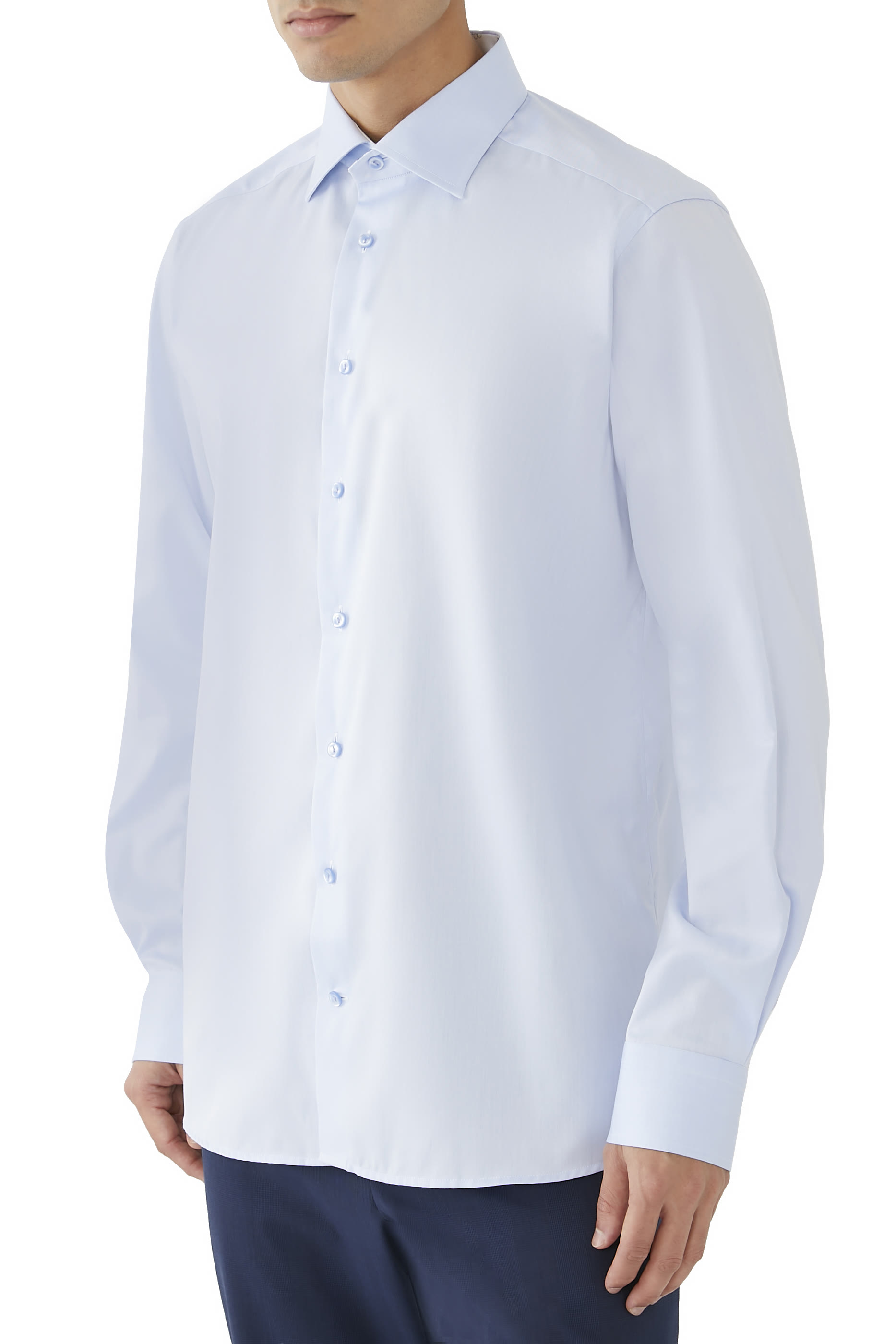Contemporary Fit Signature Twill Shirt