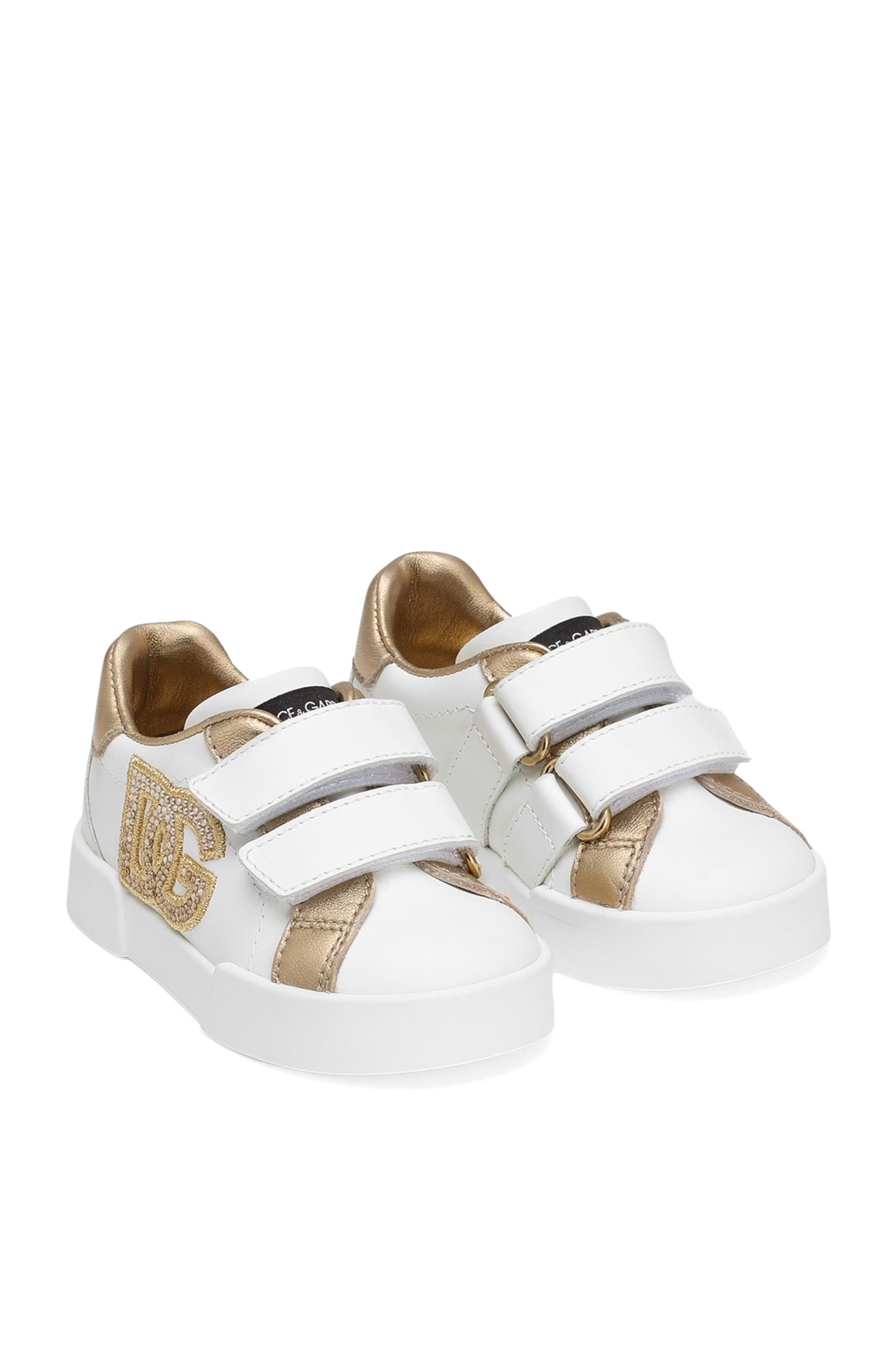 Kids Portofino Calfskin Sneakers 