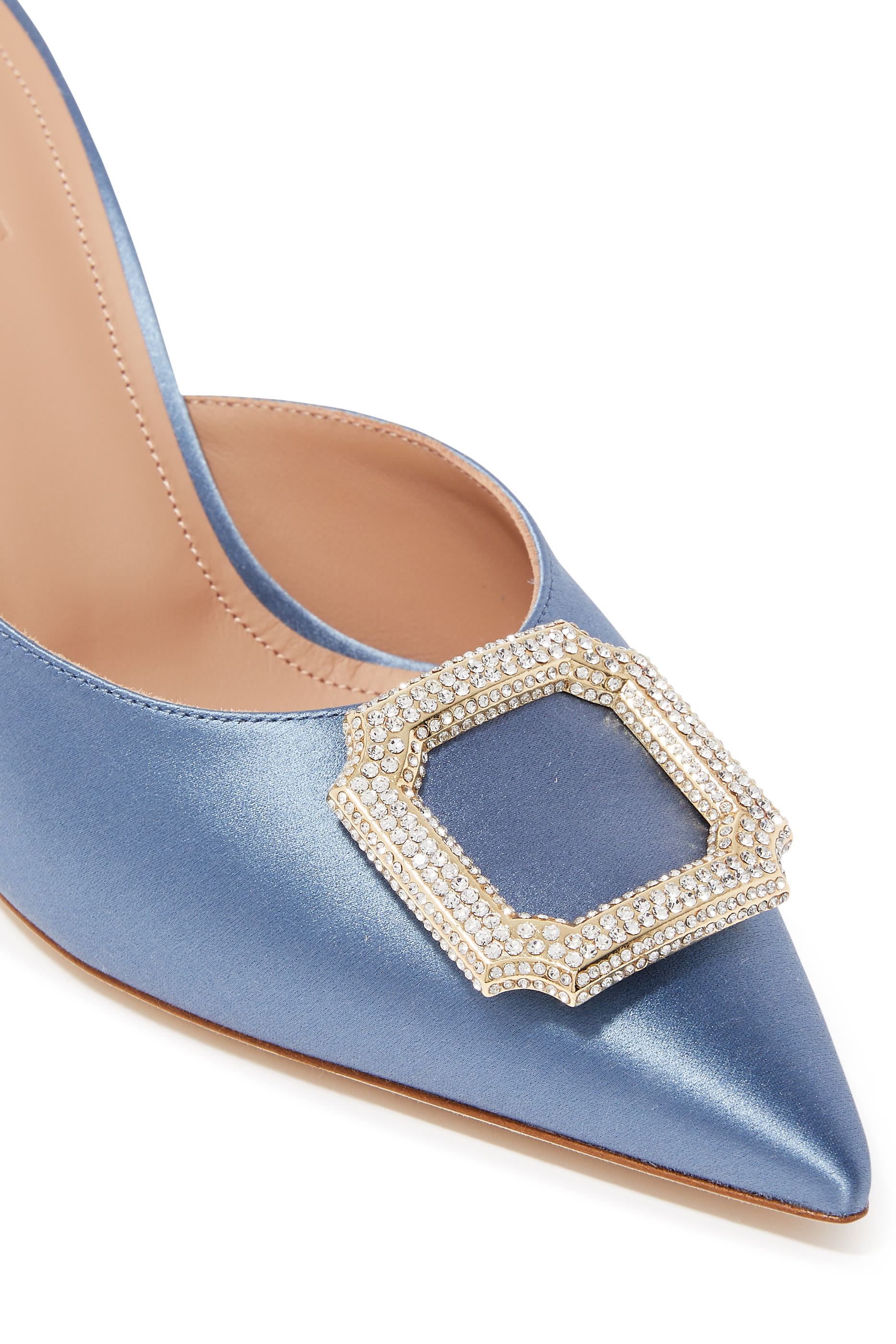 Mona Satin 70 Mules