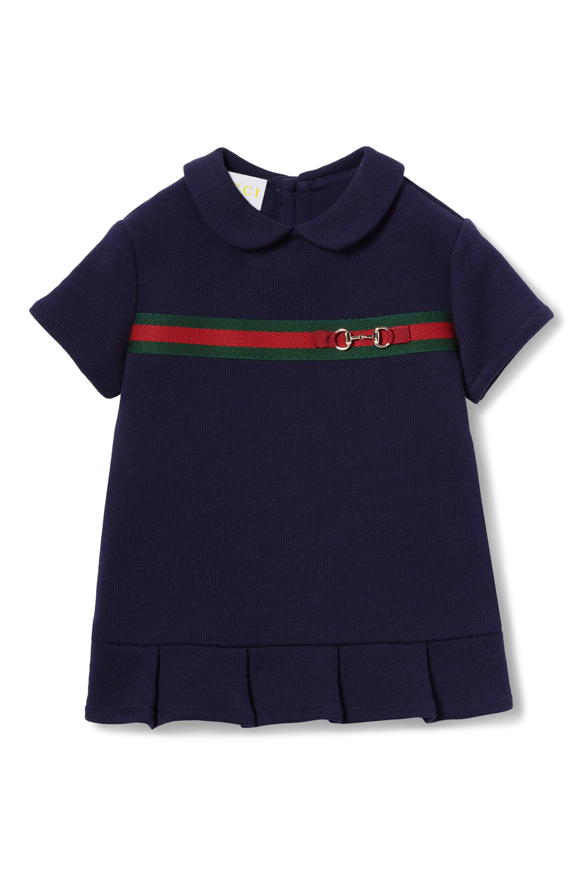 Kids Cotton Dress with Web