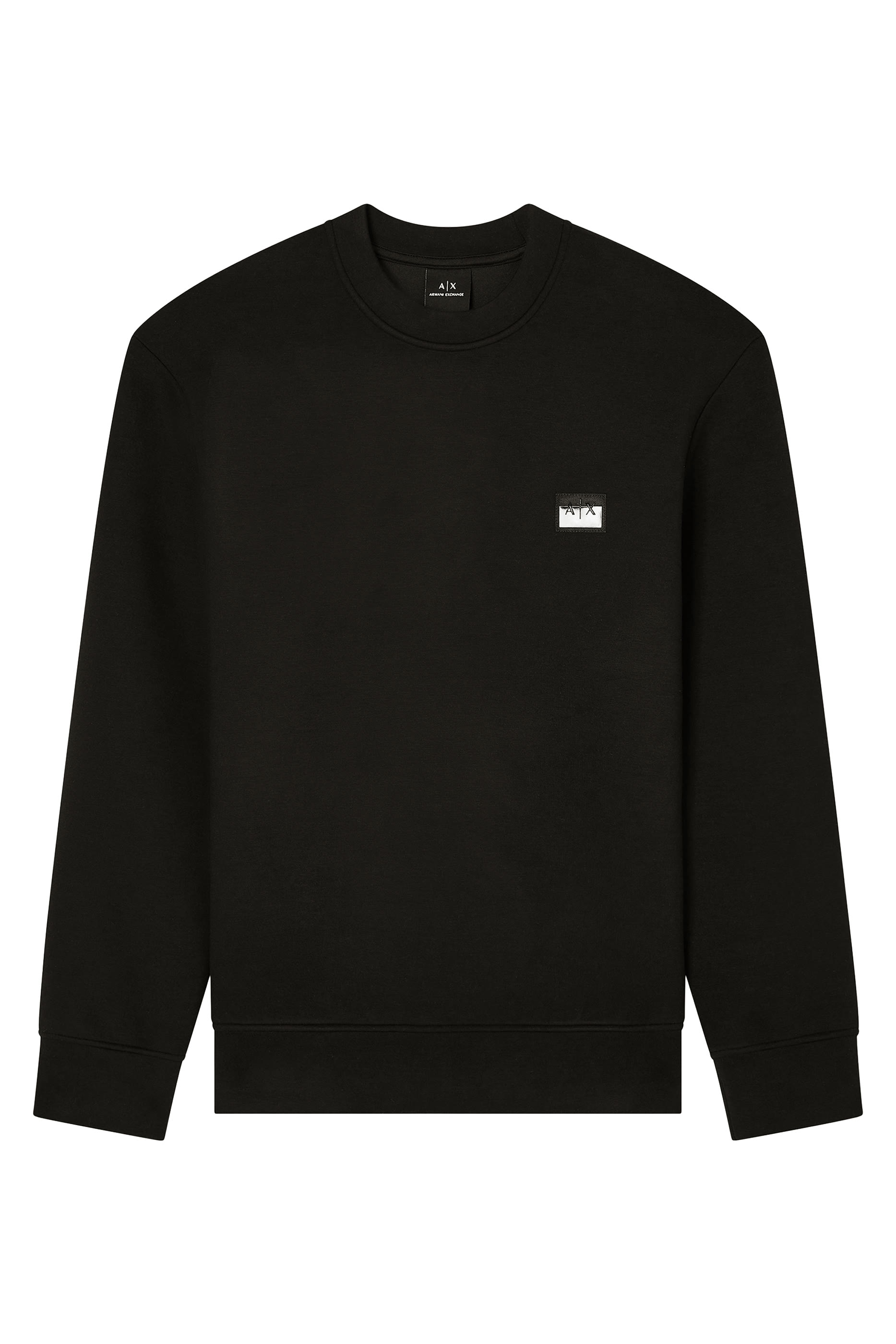 Logo Patch Crewneck Sweatshirt
