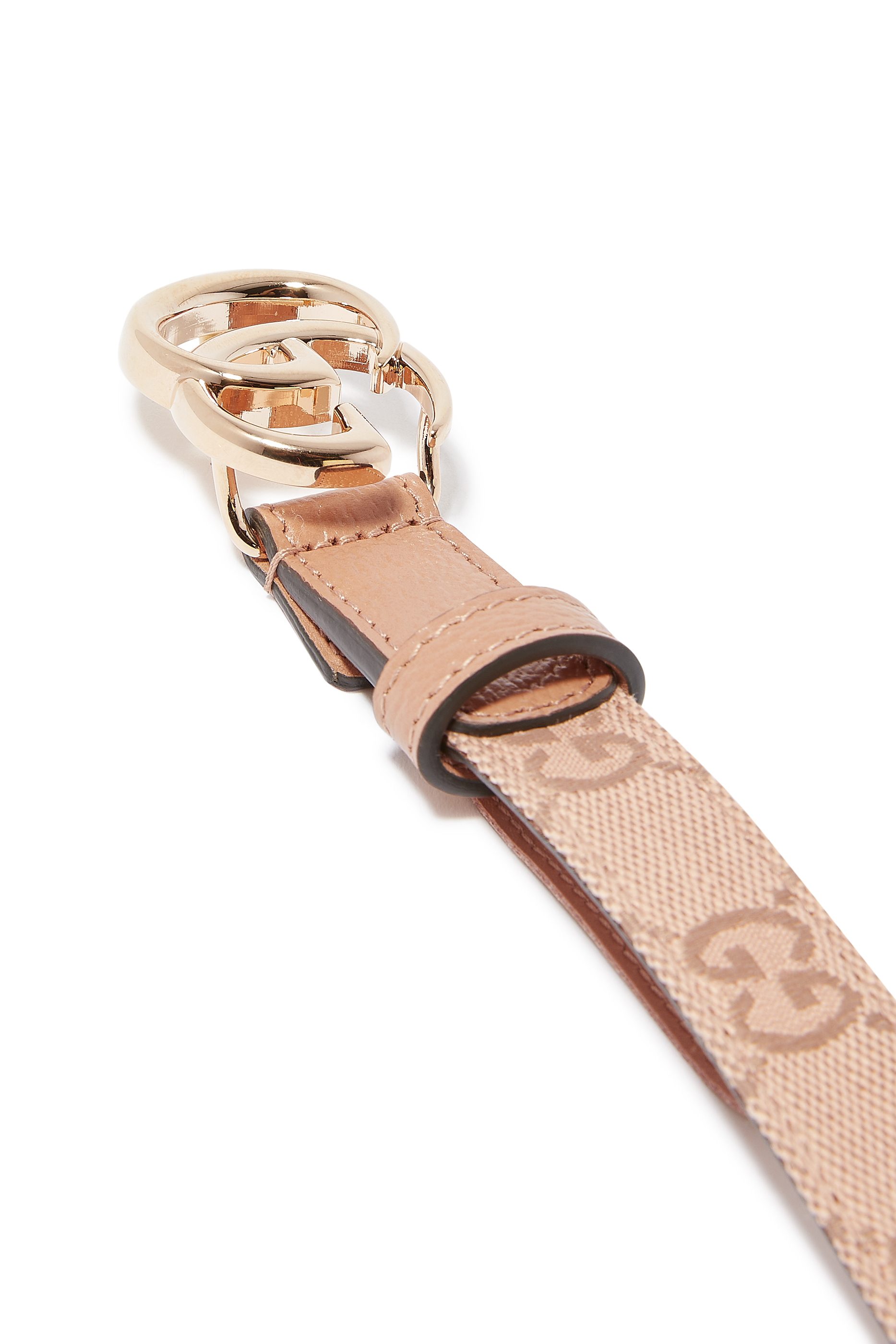 Slim GG Supreme Canvas Belt