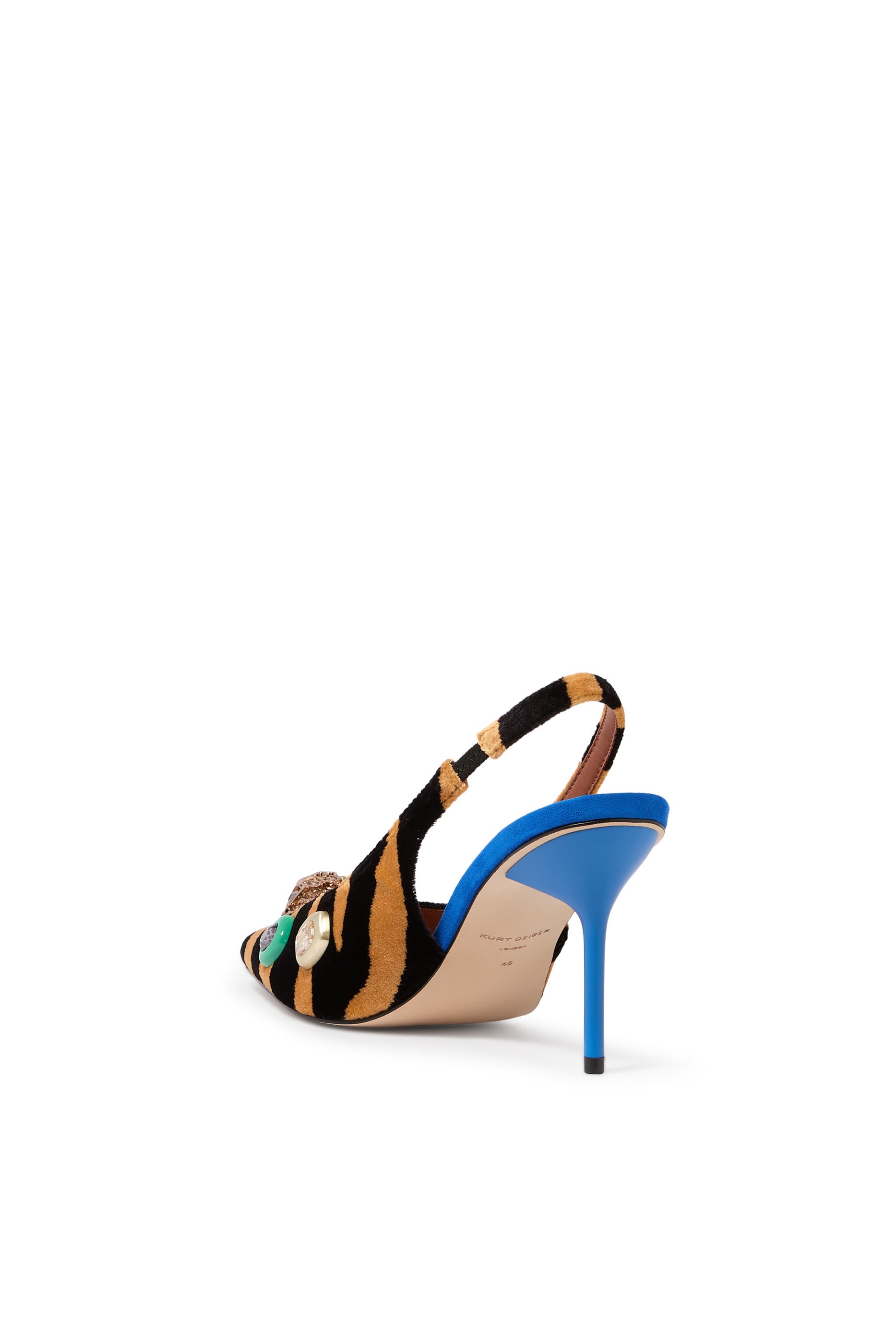 Loulou Eagle Slingback Sandals