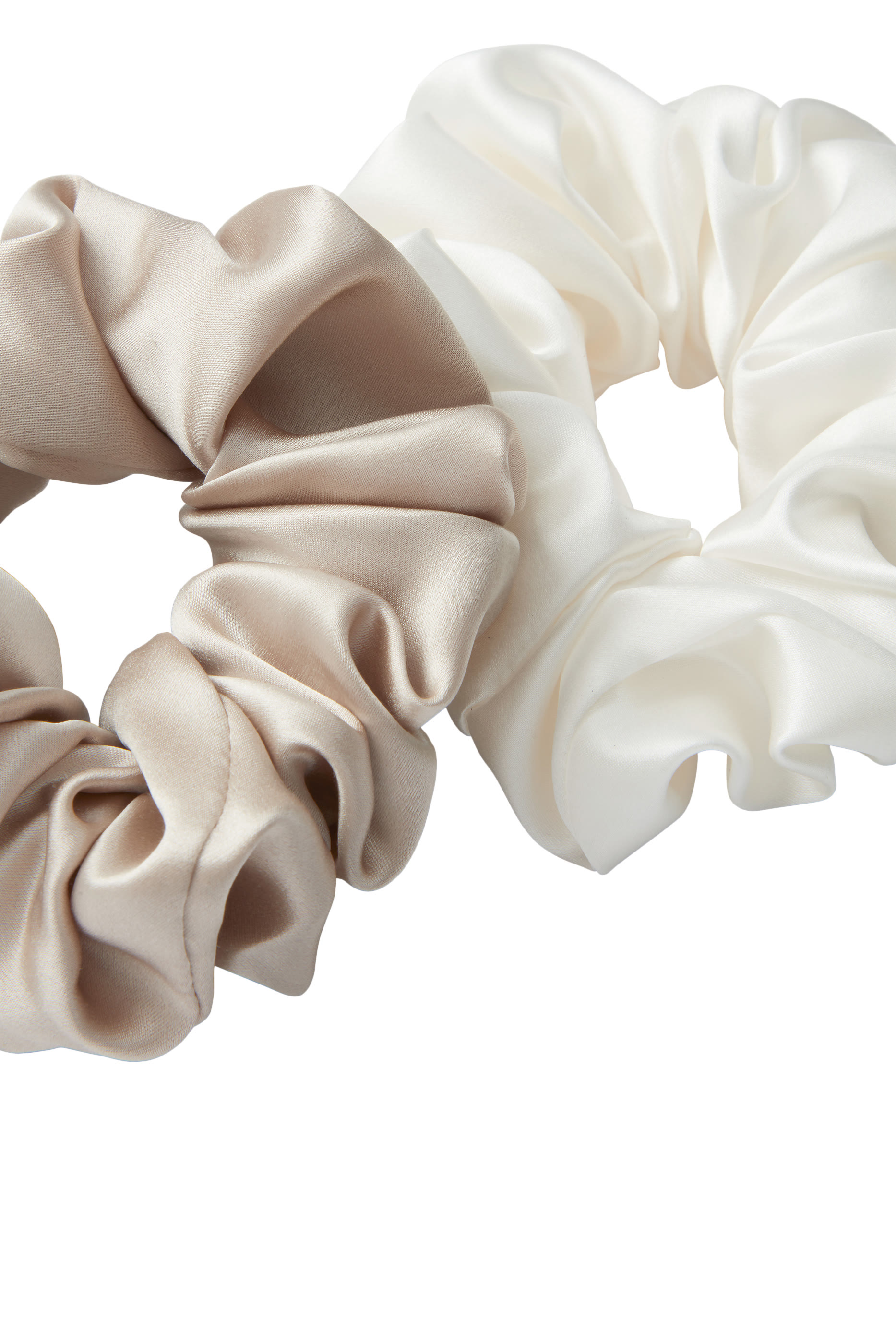 Silk Sleep Scrunchies, Set of 2