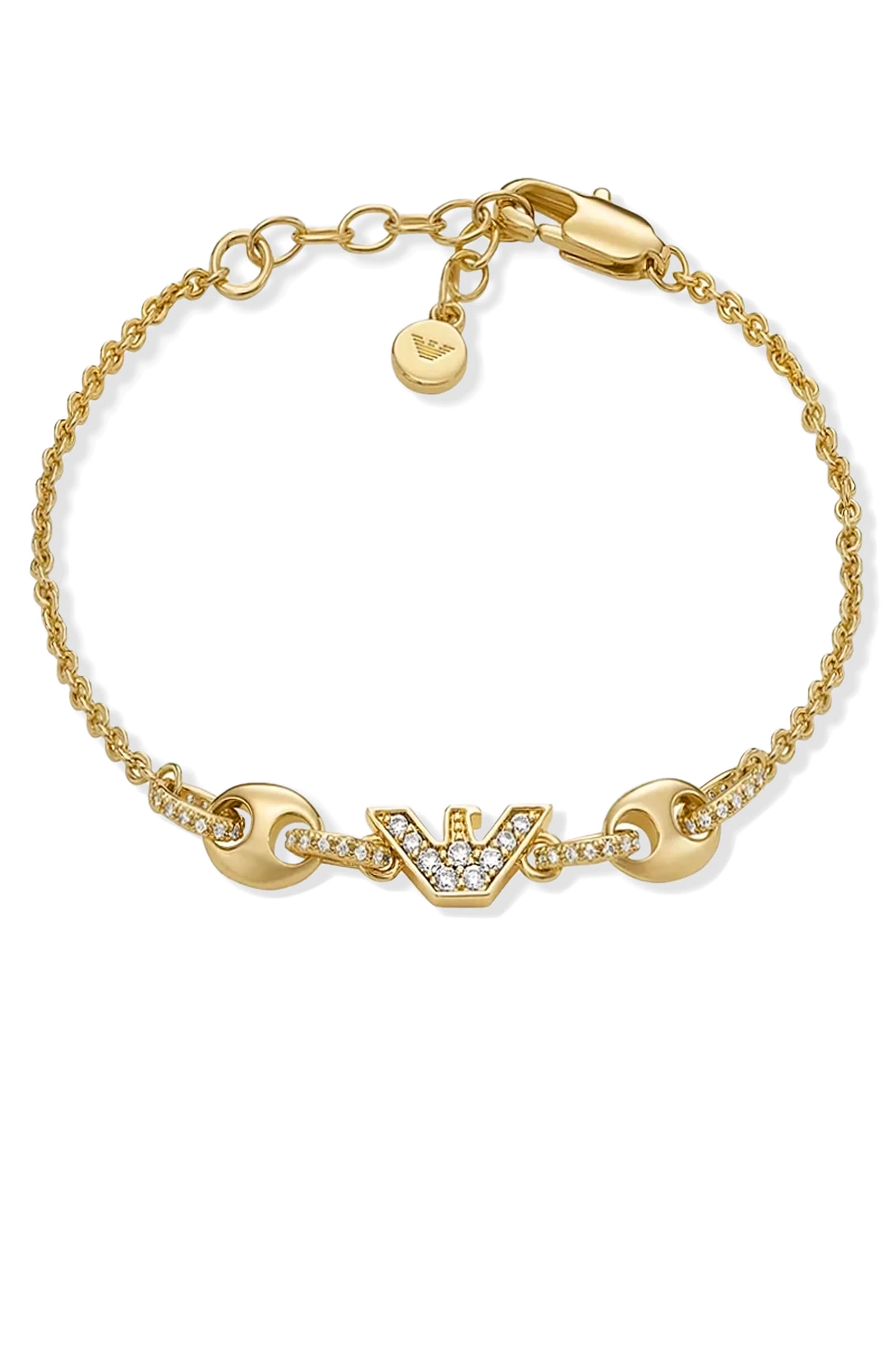 Sentimental Logo Charm Bracelet