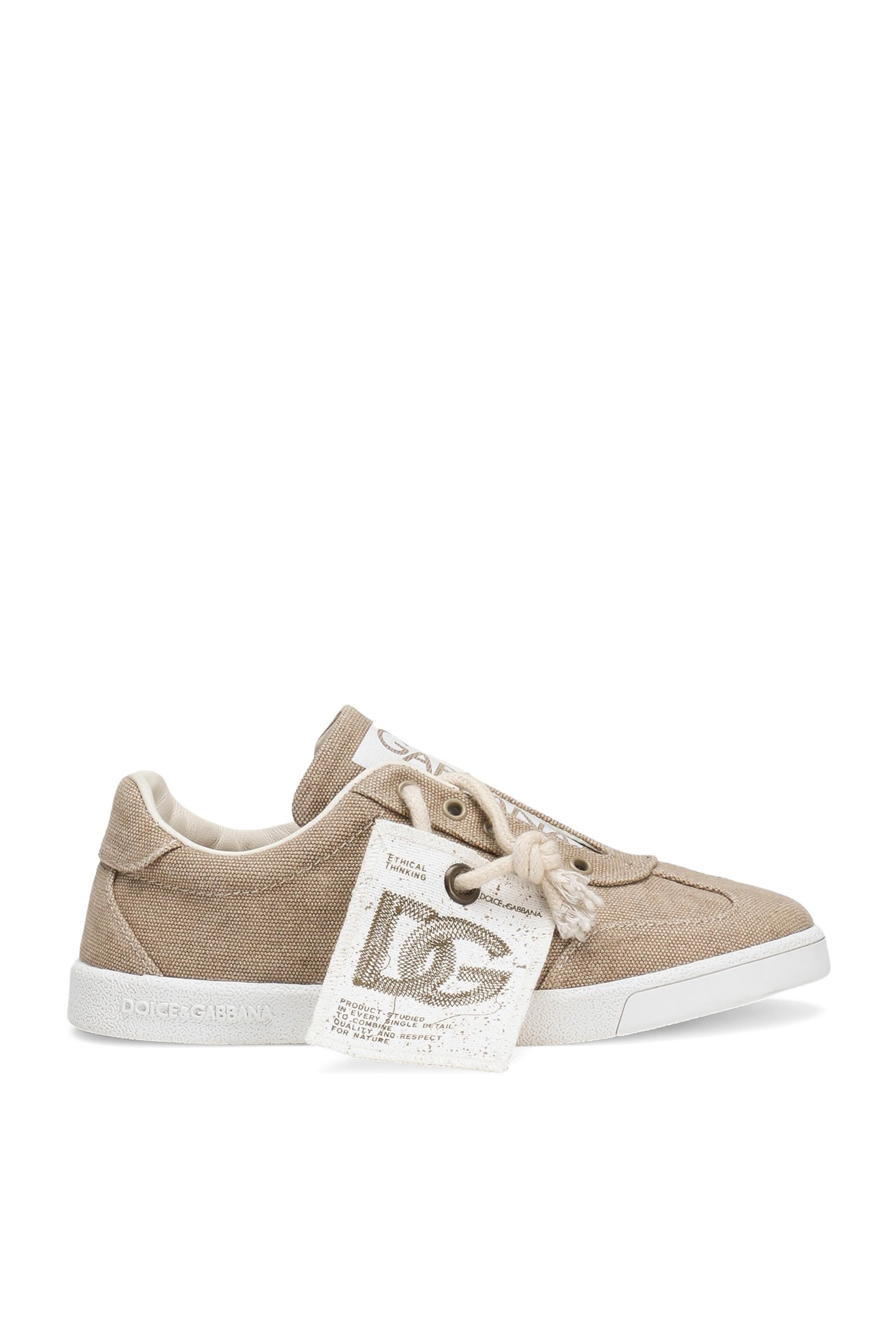 Kids DG Logo Canvas Sneakers