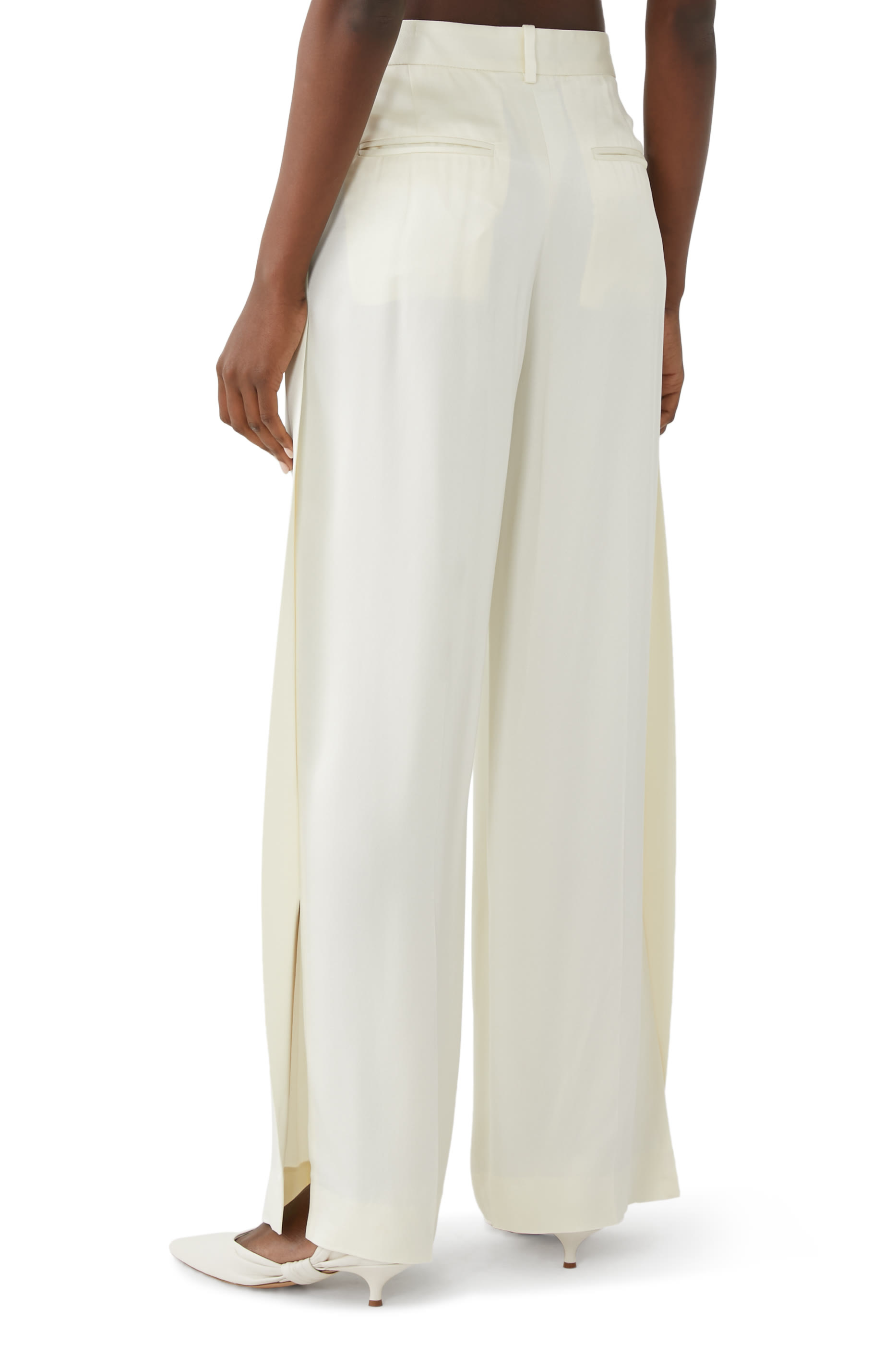 Cuff-Slit Trousers