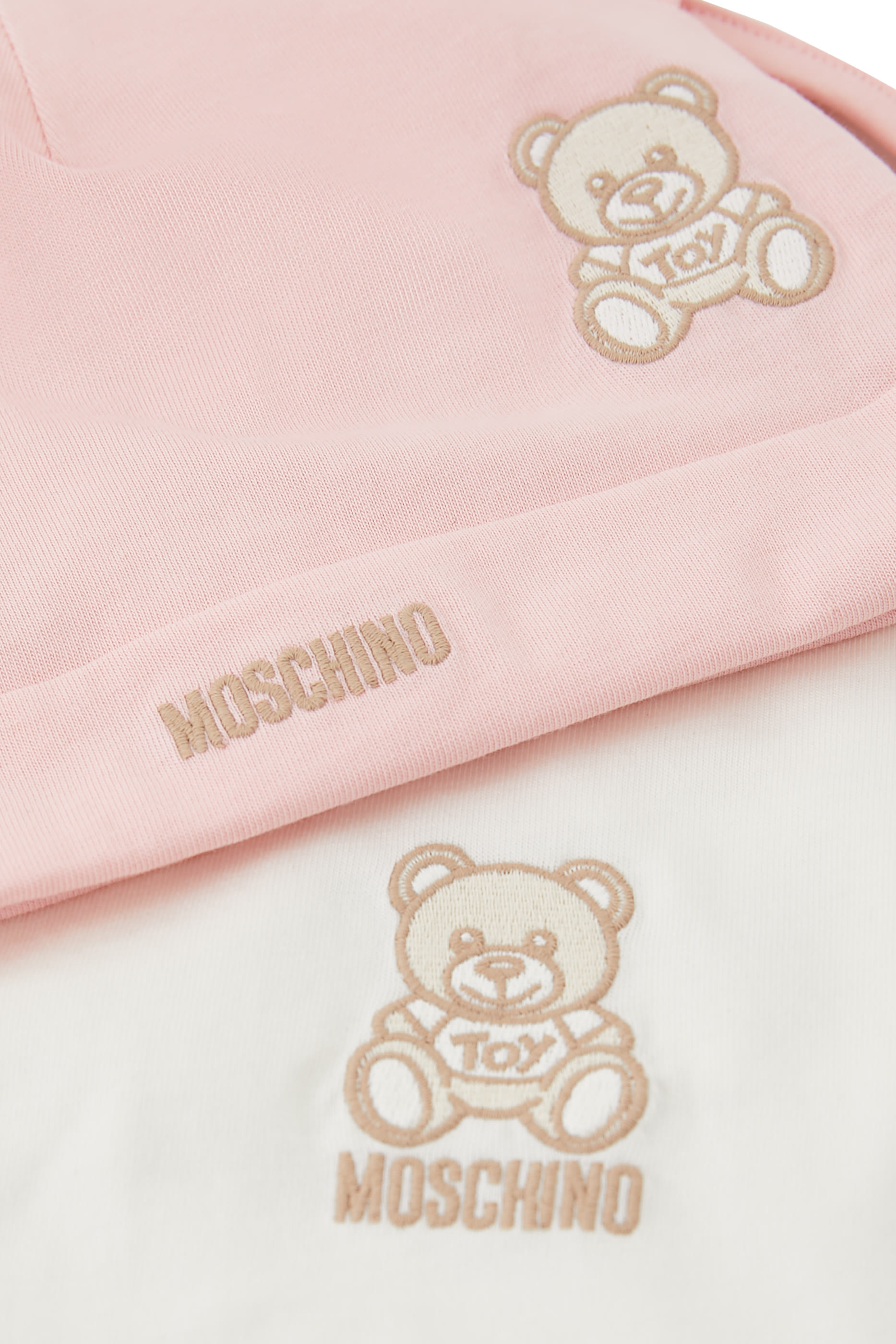 Kids Teddy Logo Hat & Bib Set