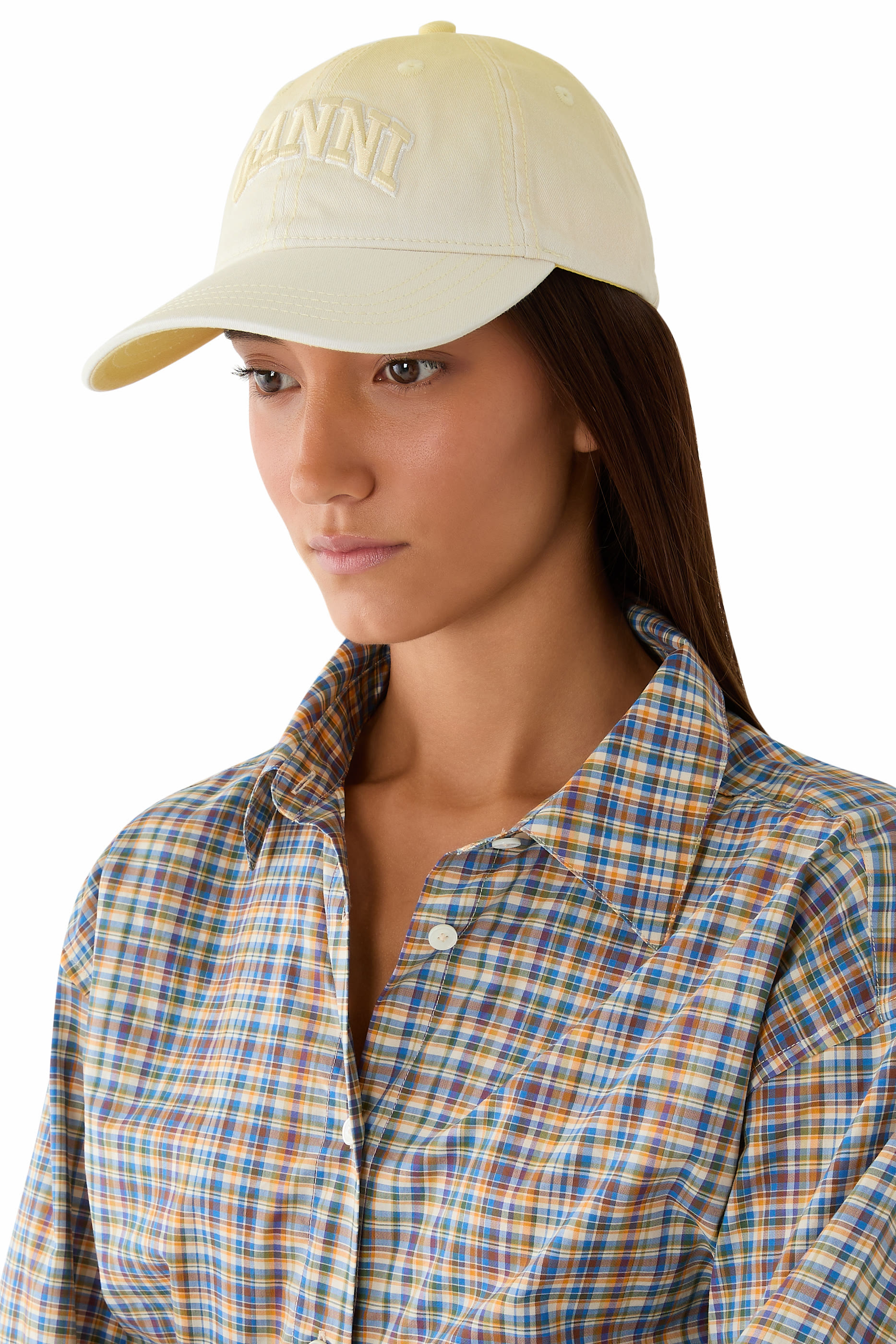 Printed Ombre Cotton Canvas Cap