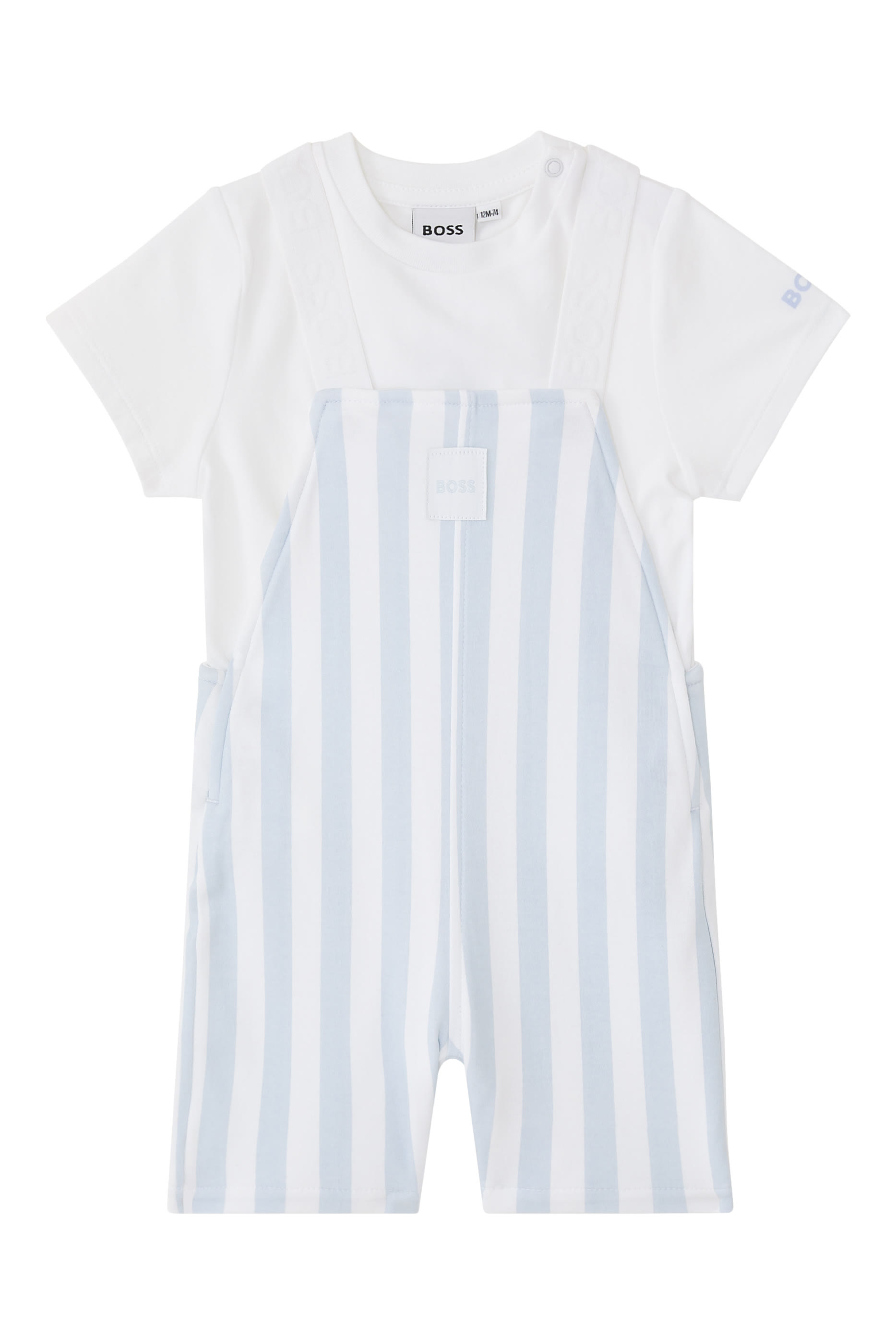 Kids Dungarees & T-Shirt Set
