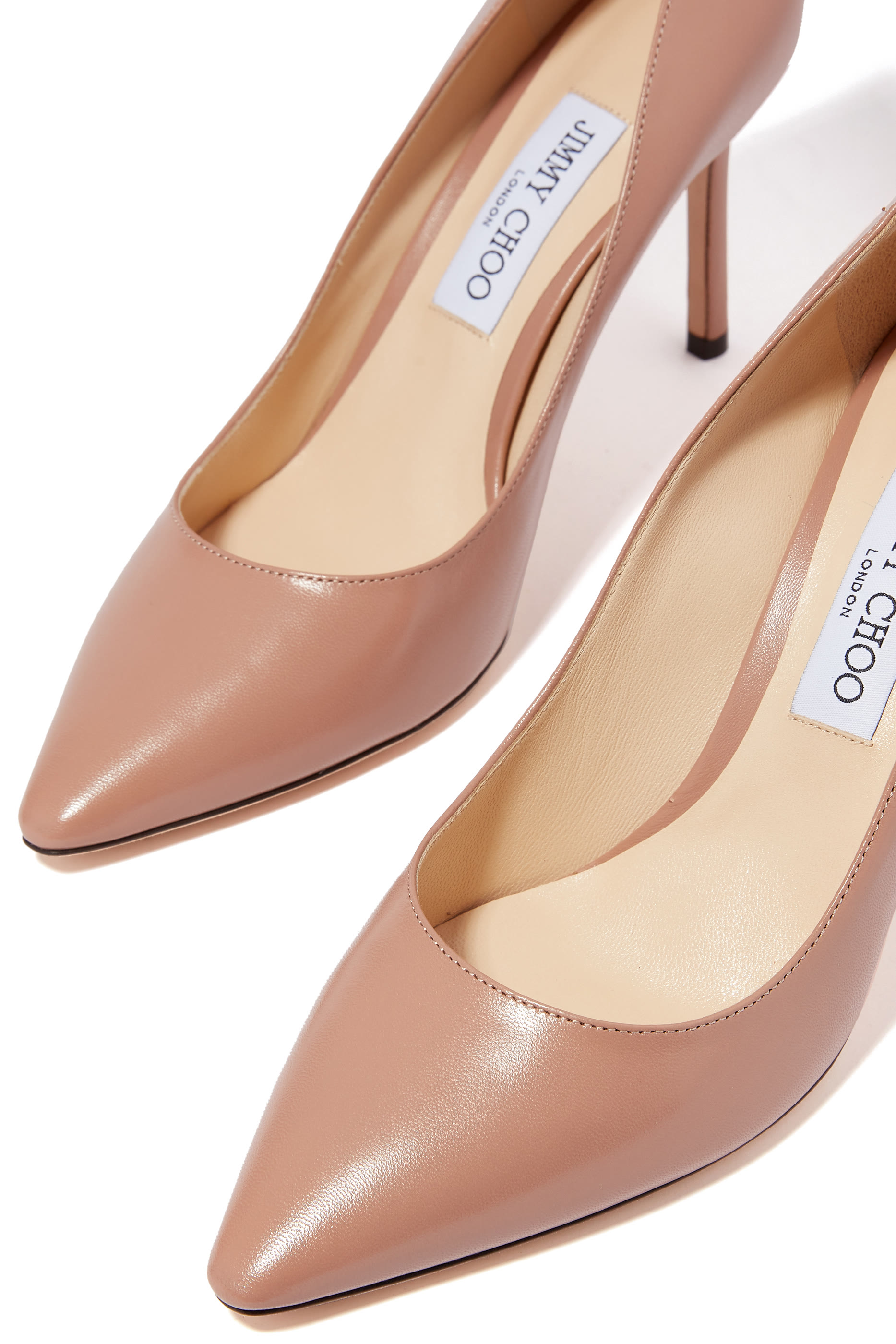 Romy 85 Leather Pumps