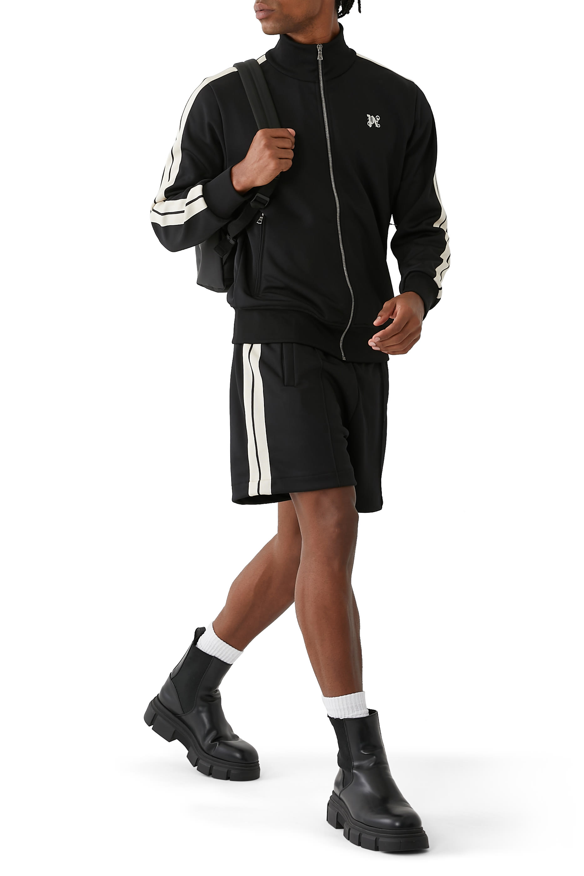 Monogram Logo Track Shorts