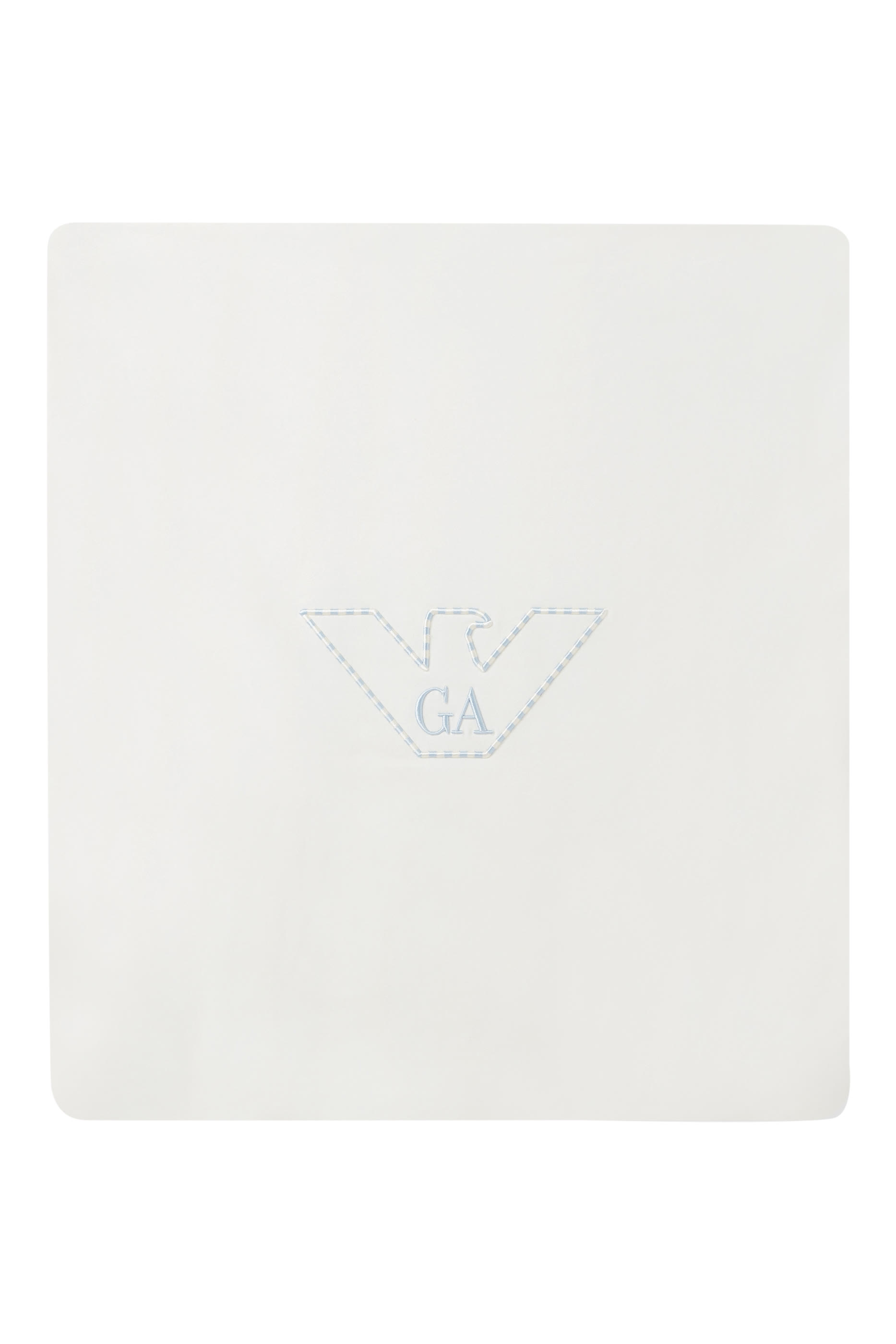 Kids Logo Embroidered Cotton Blanket