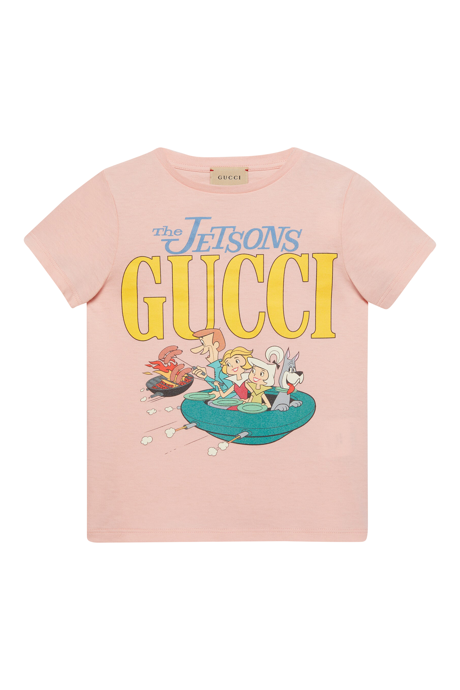 Kids Jetsons Printed Cotton T-Shirt