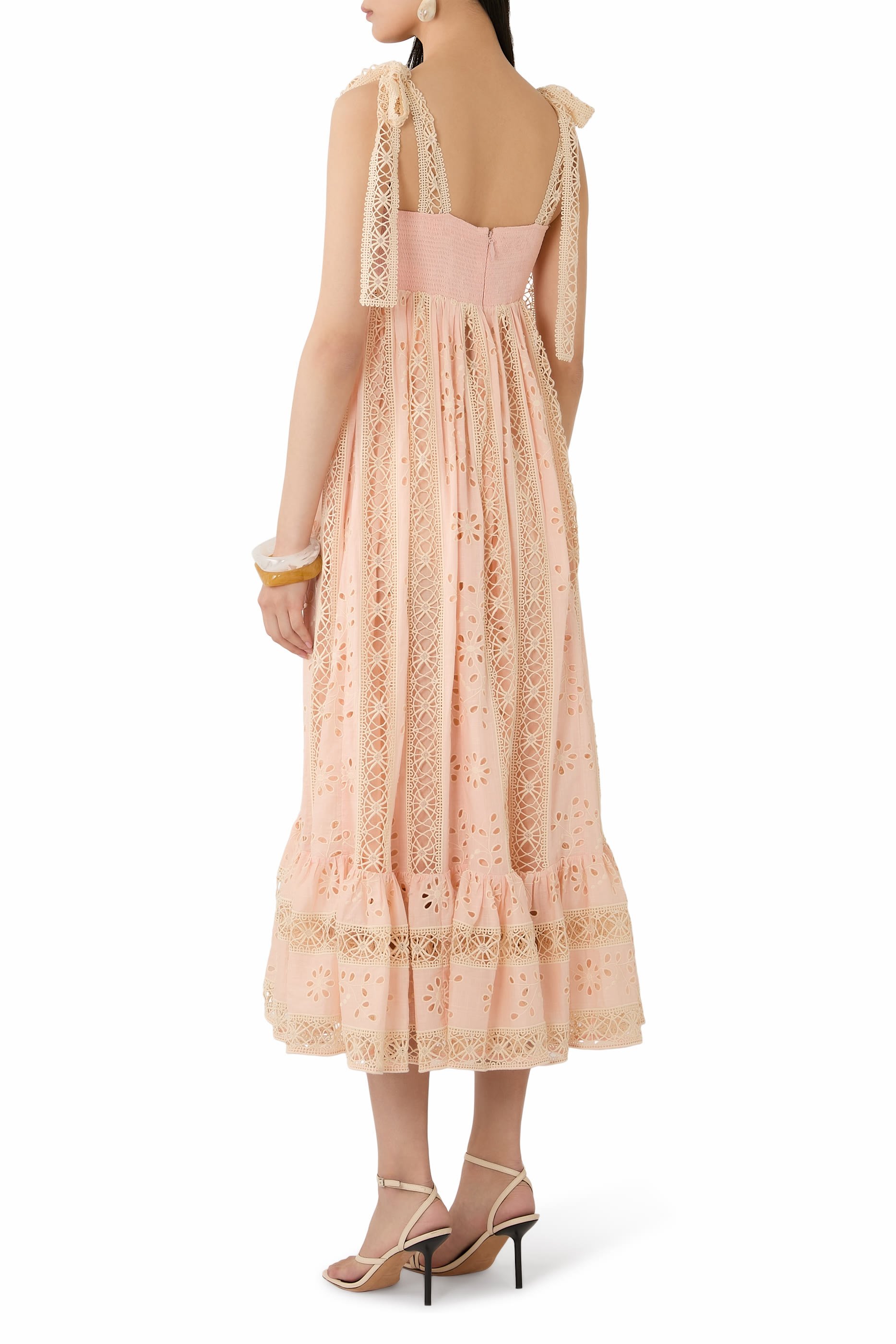  Awaken Textured Stripe Maxi Dress