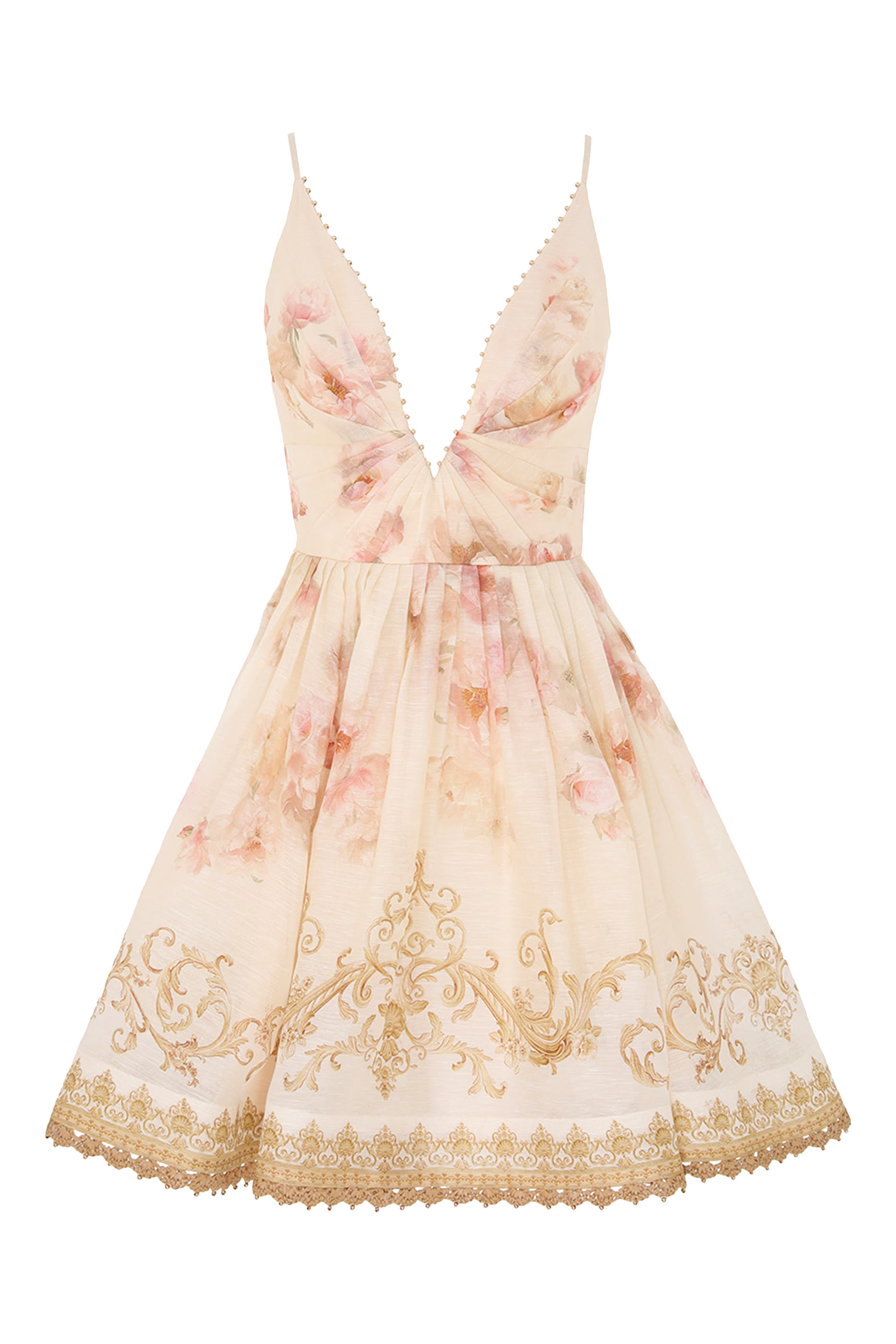  Hypnotic V Neck Mini Dress