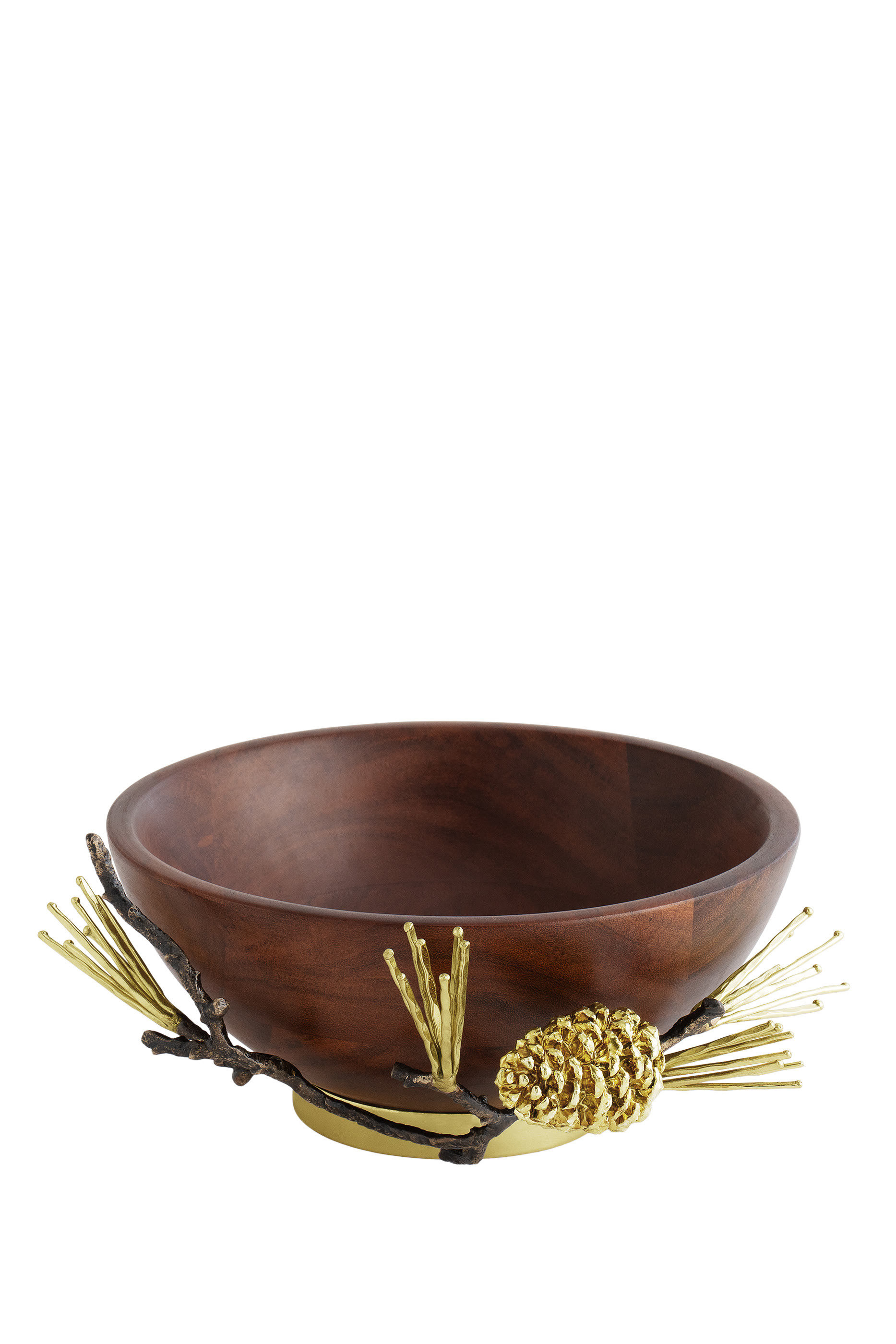 Pine Cone Wood Small Bowl