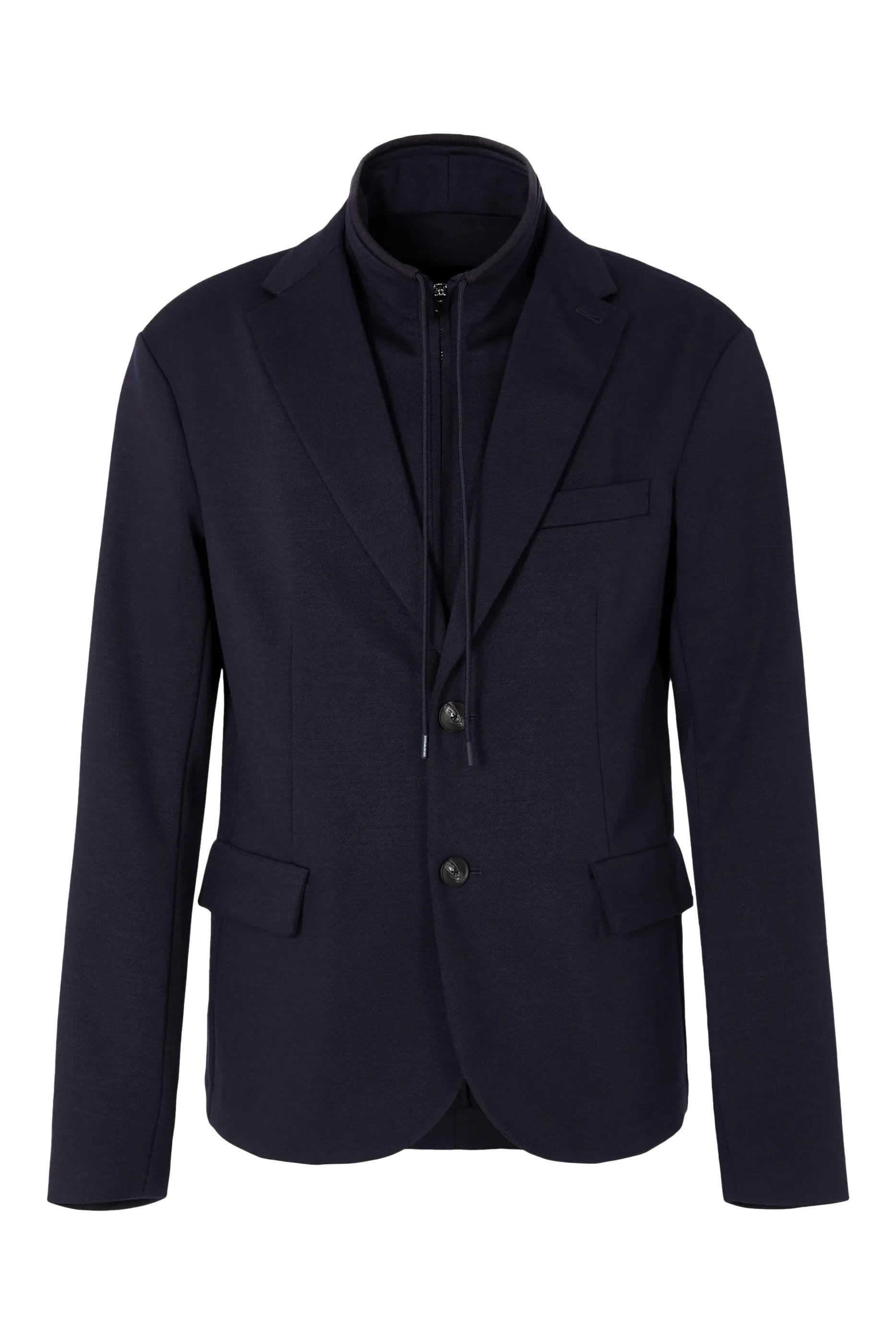 Zip-Up Blazer Jacket