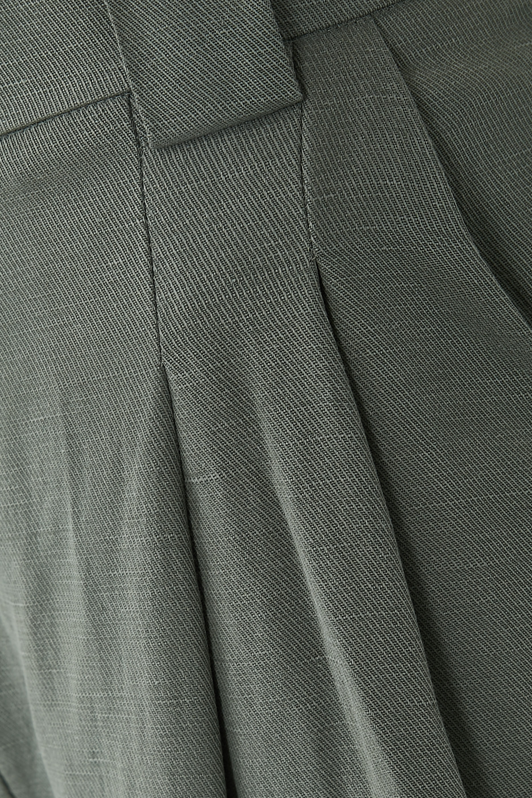 Wide Leg Pleat Pants