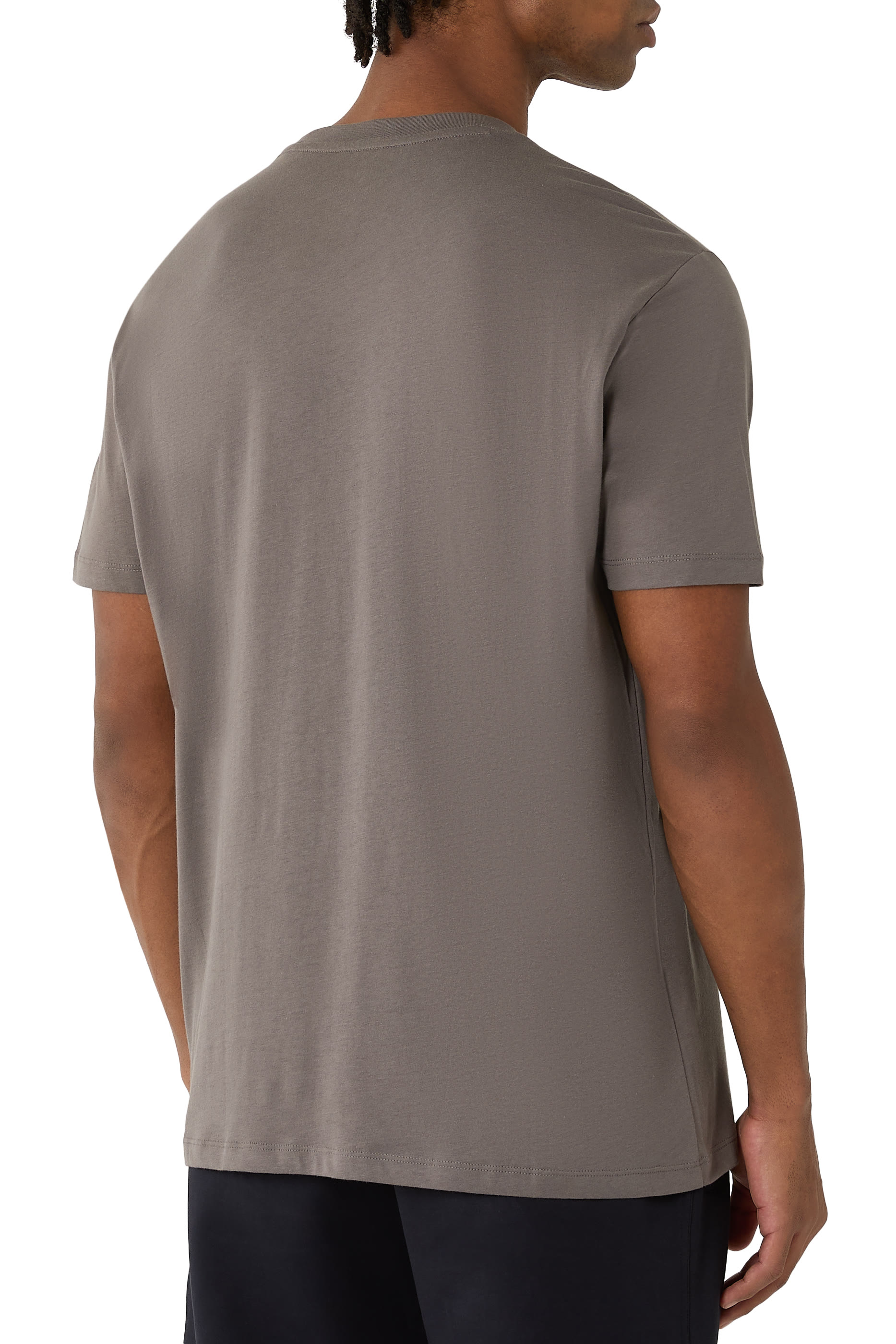 Cotton Monogram Logo T-Shirt