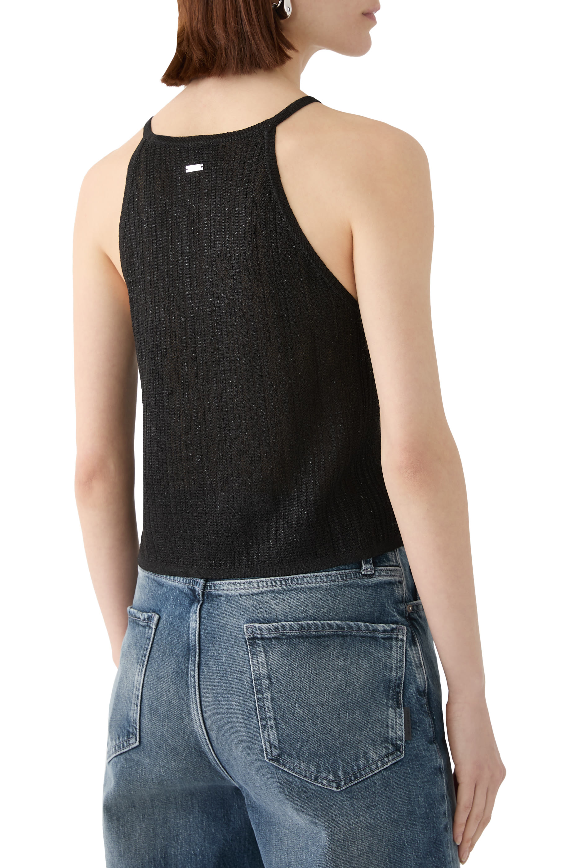 Frank Viscose-knit Crop Top