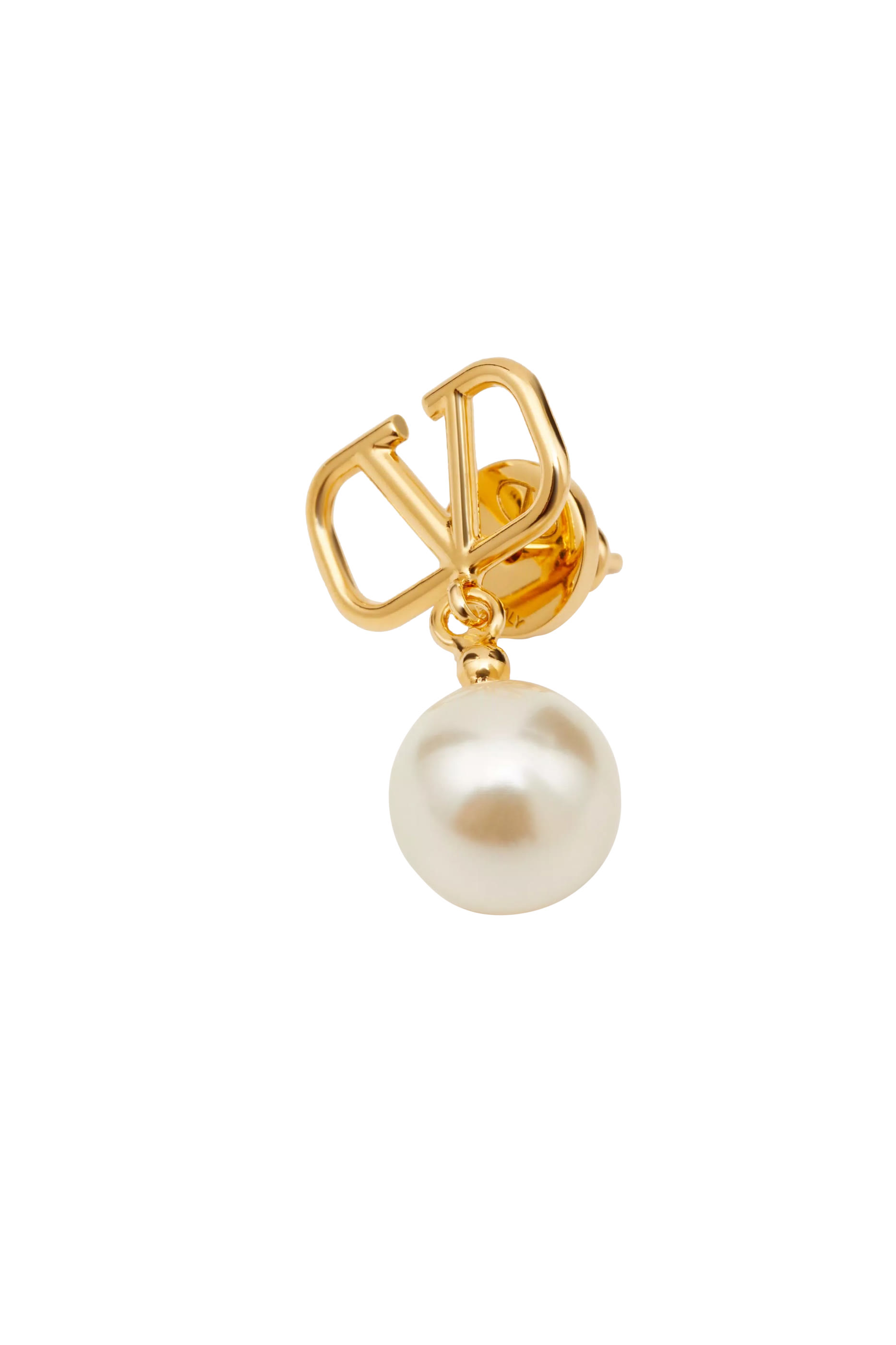  VLogo Signature Earrings With Swarovski&reg; Pearls 