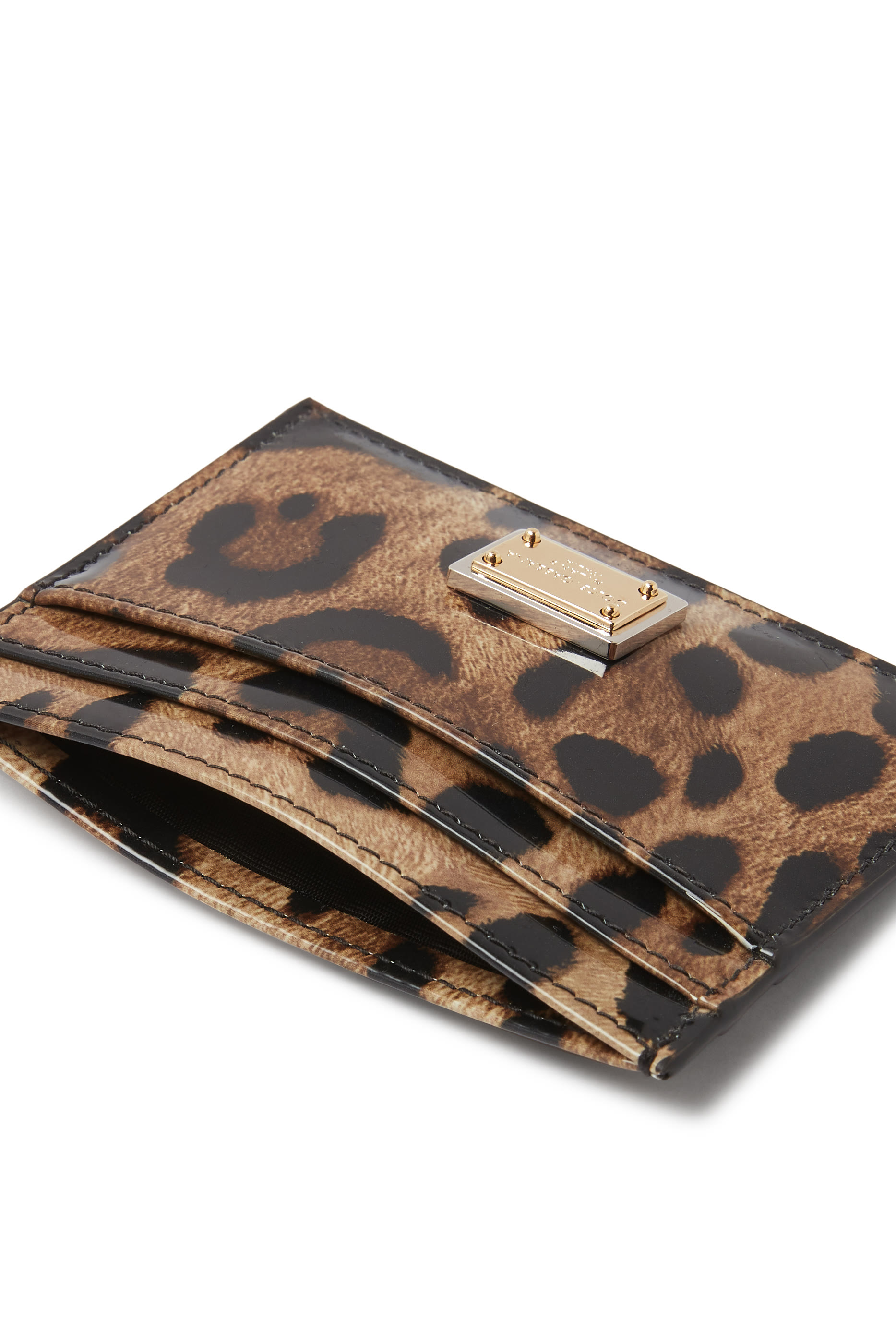 Leopard Print Card Holder