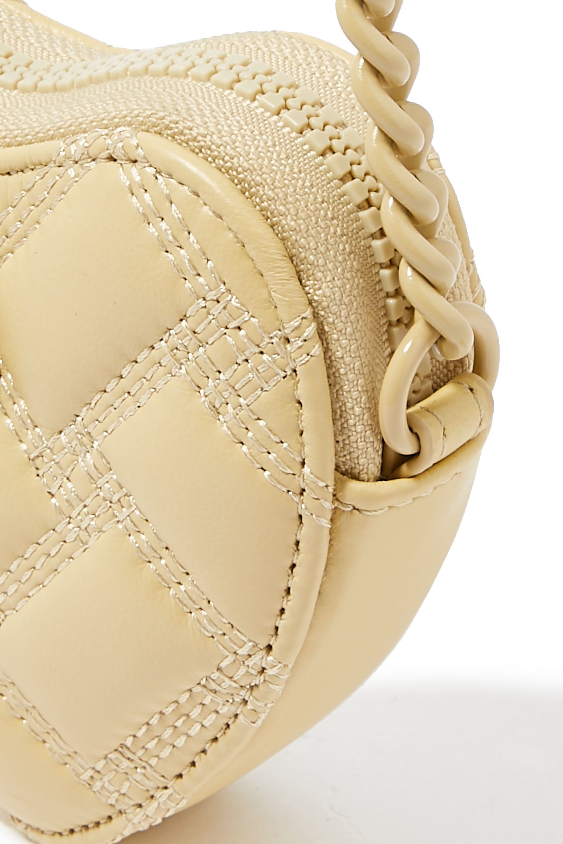 Kensington Croc-Embossed Heart Micro Crossbody Bag