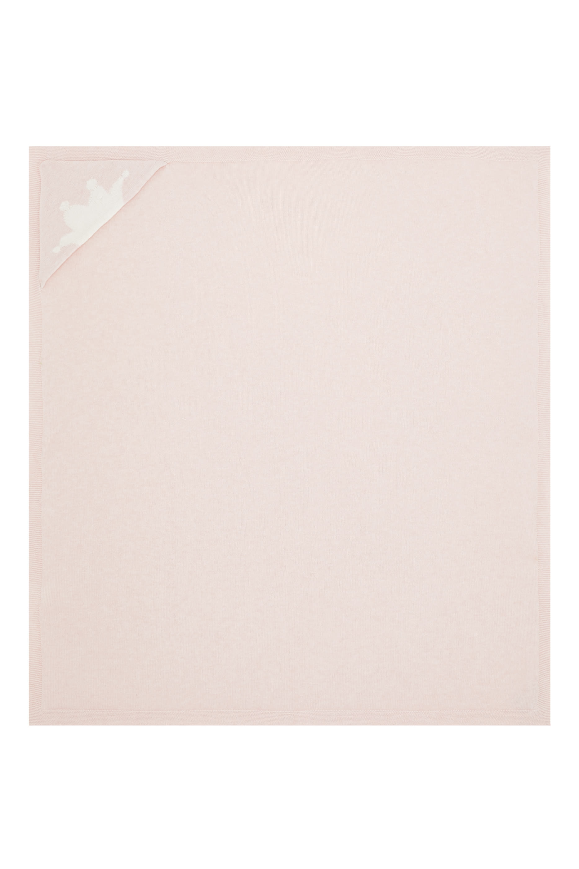 Knitted Crown Blanket