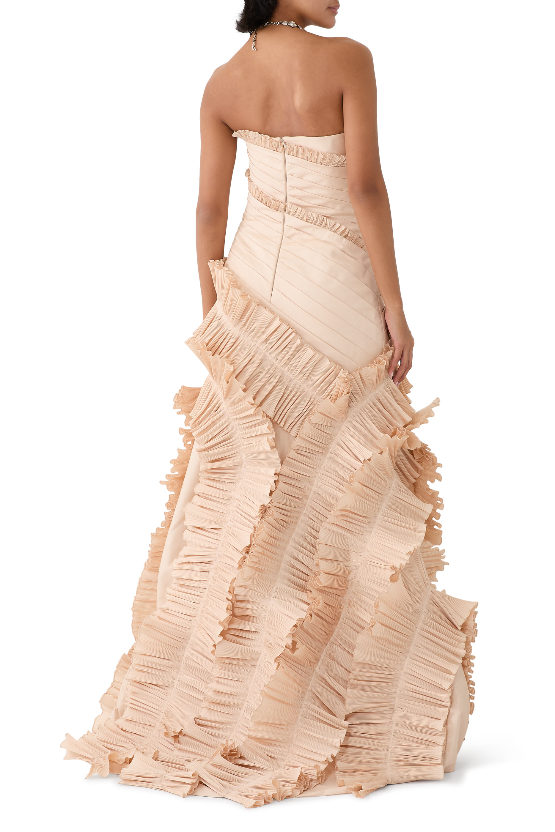 Samantha Ruffle Gown