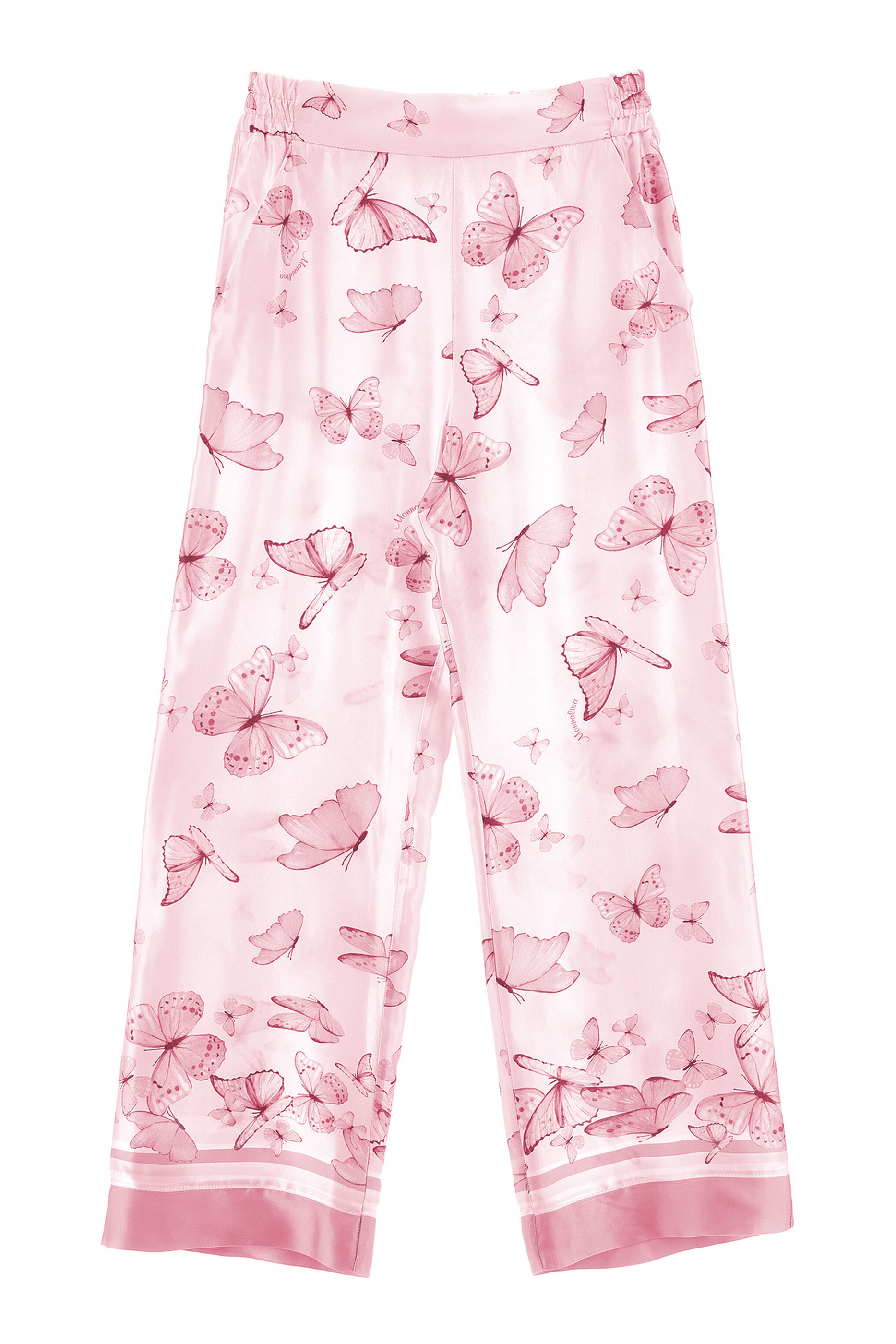 Kids Butterfly Print Trousers