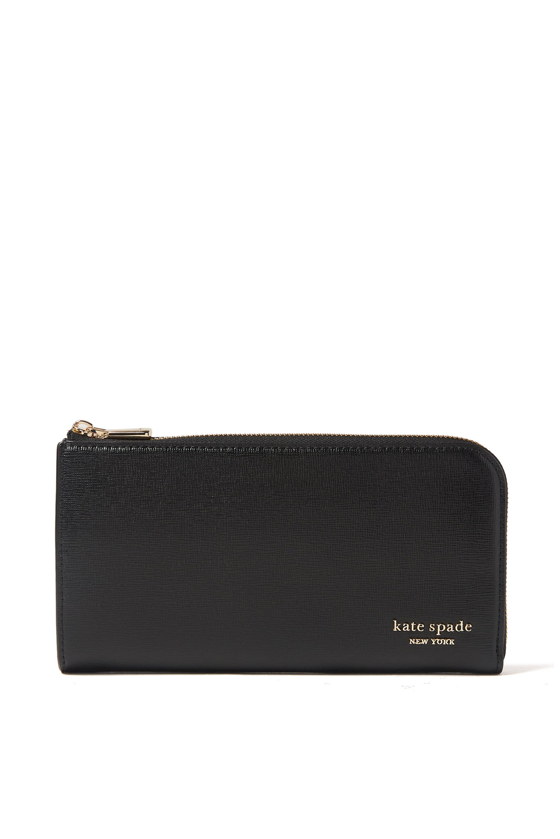 Small Devin Saffiano Leather Bifold Wallet