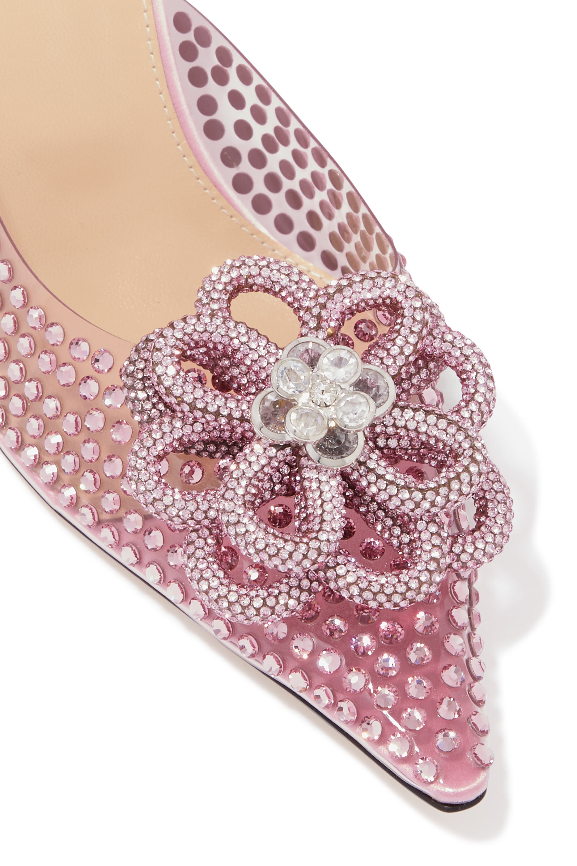 Carrie Rose Flower Mules