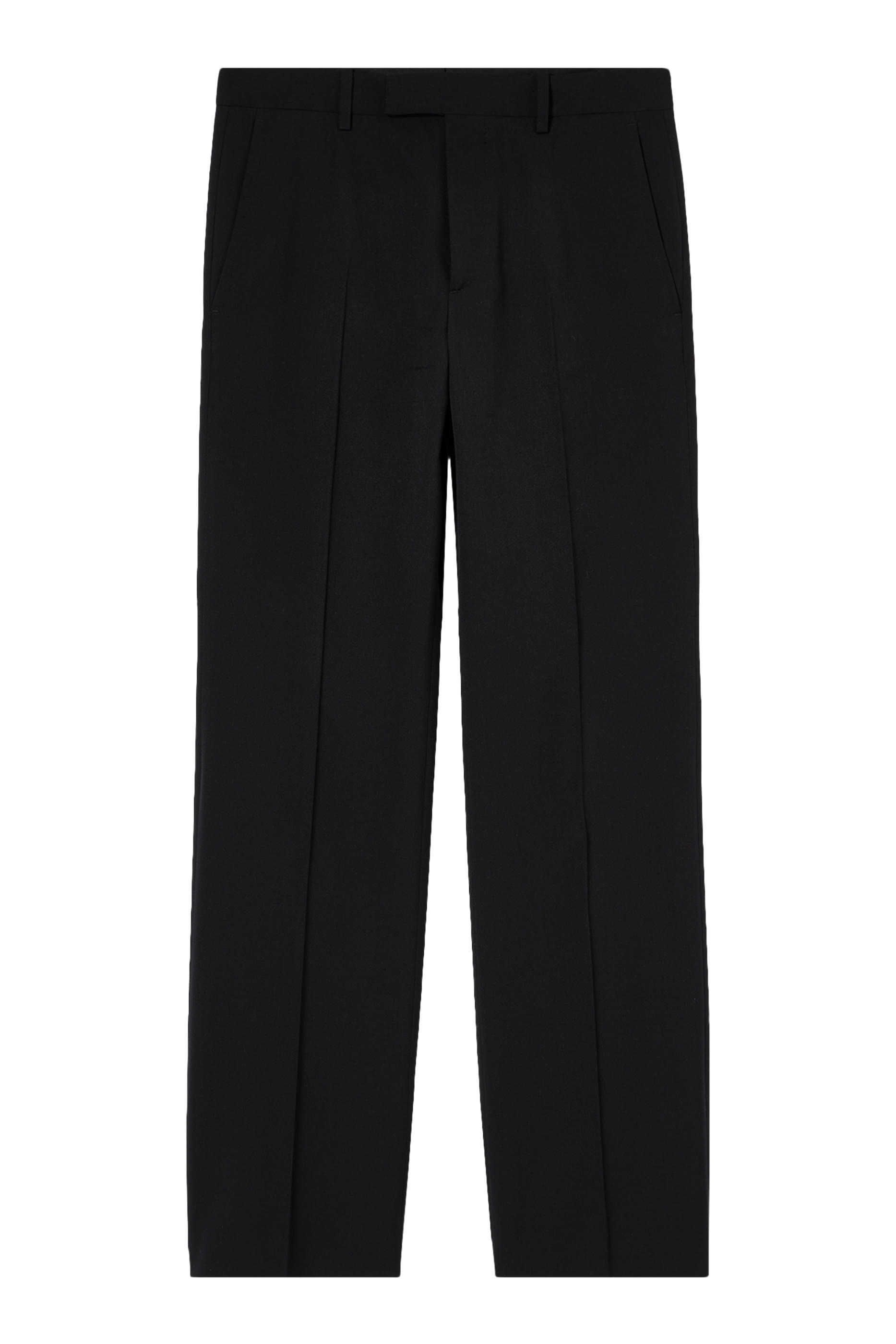 Wool Silk Twill Pants 