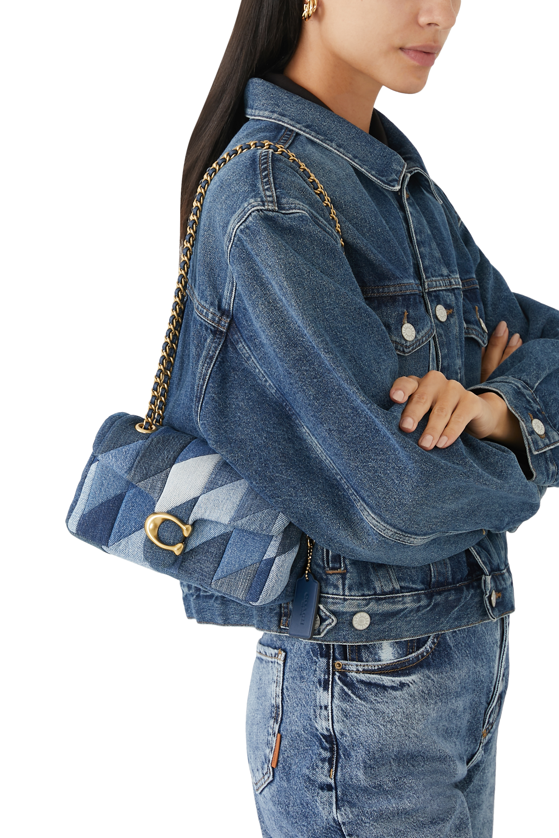 Patchwork Quilted Tabby 20 Shoulder Bag