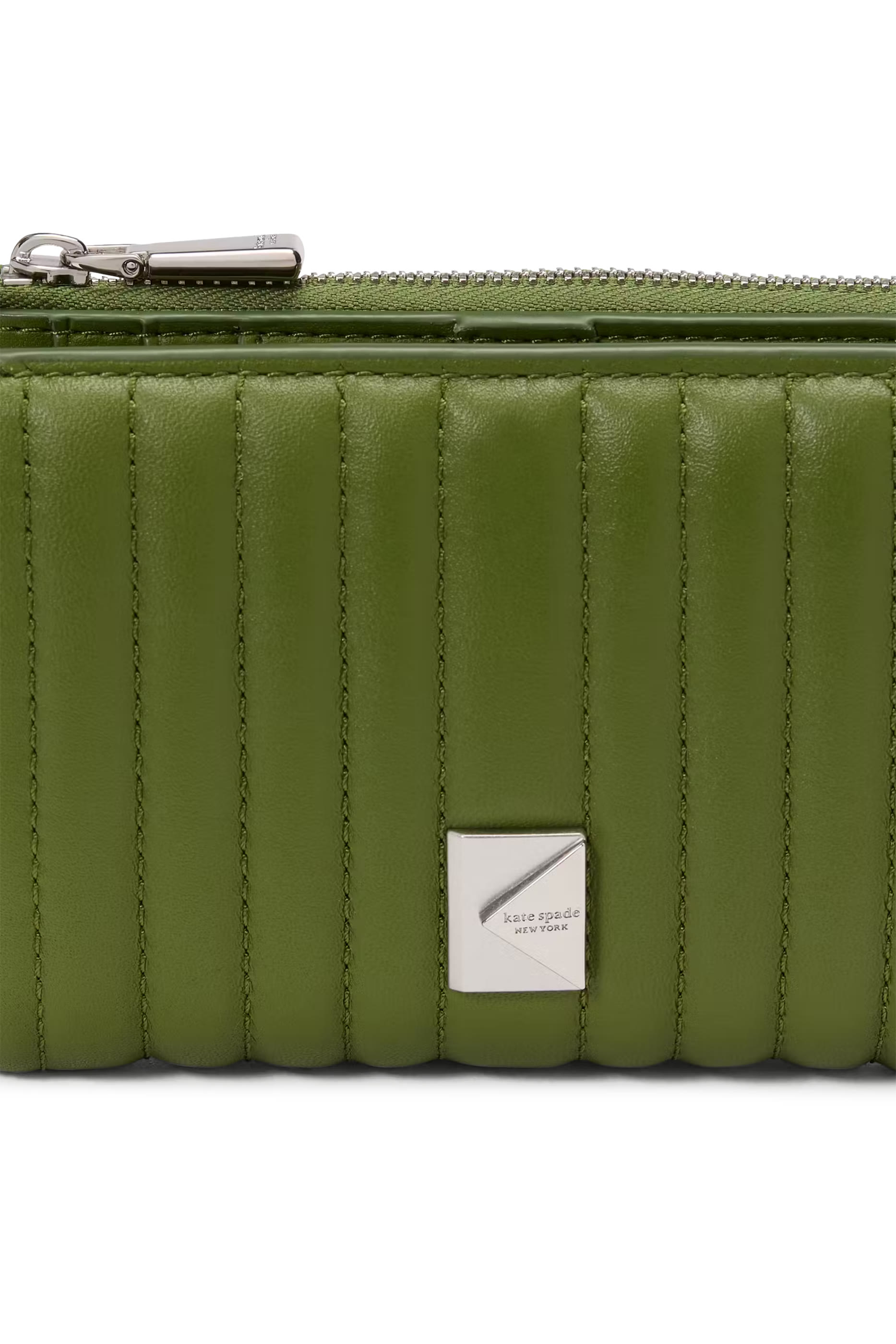 Deco Quilted Compact Wallet