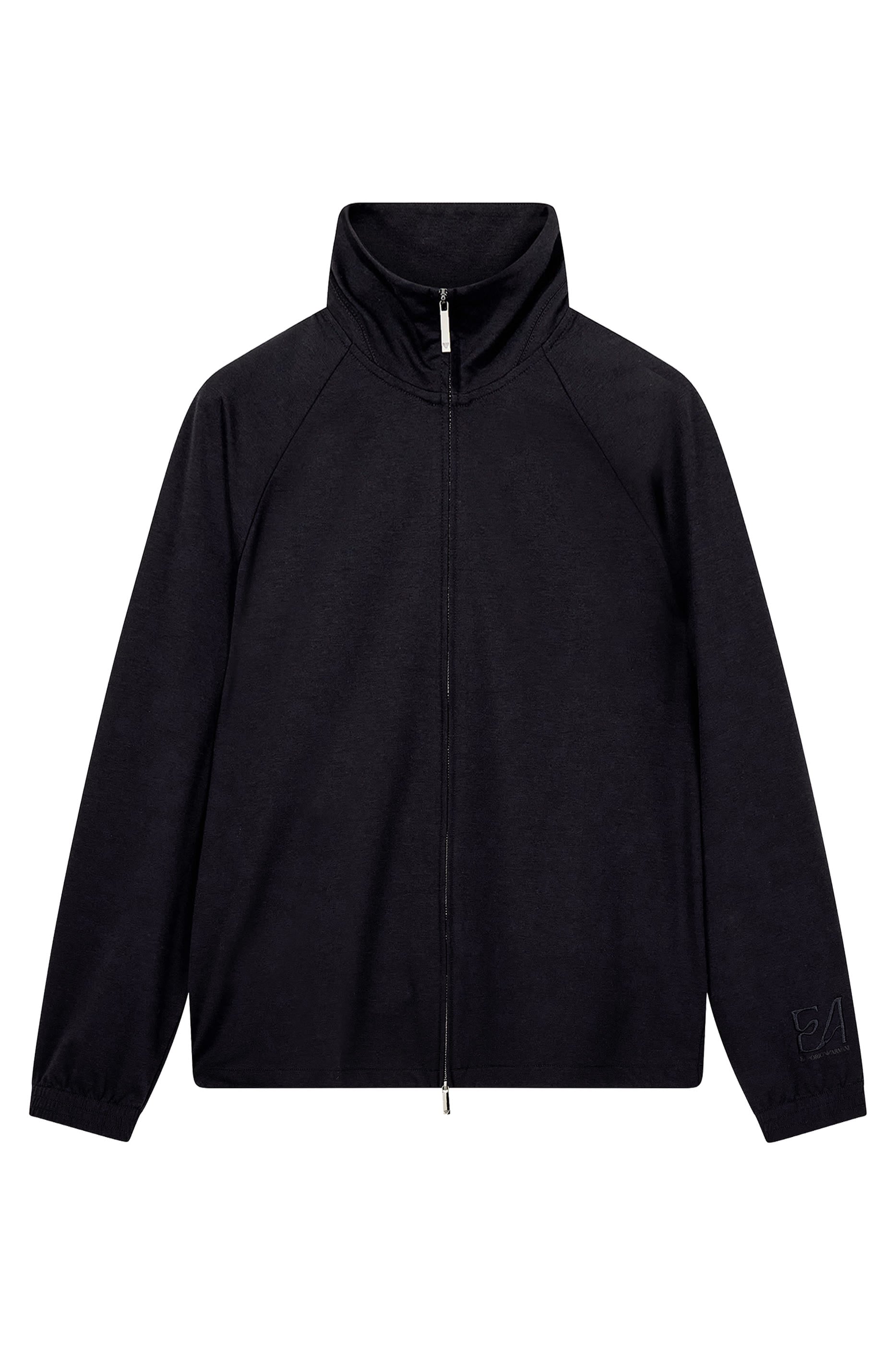 Interlock Jersey Full-Zip Sweatshirt