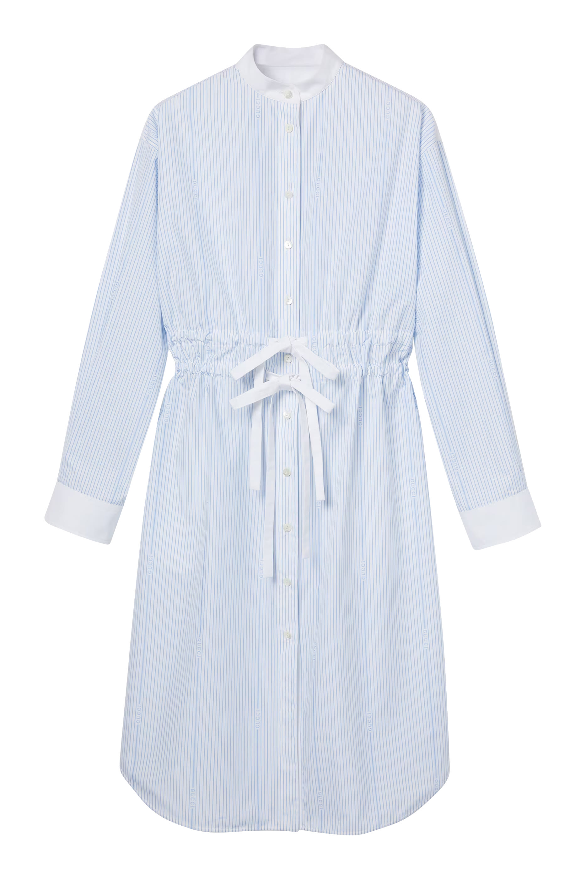 Cotton Fil Coup&eacute; Shirt Dress
