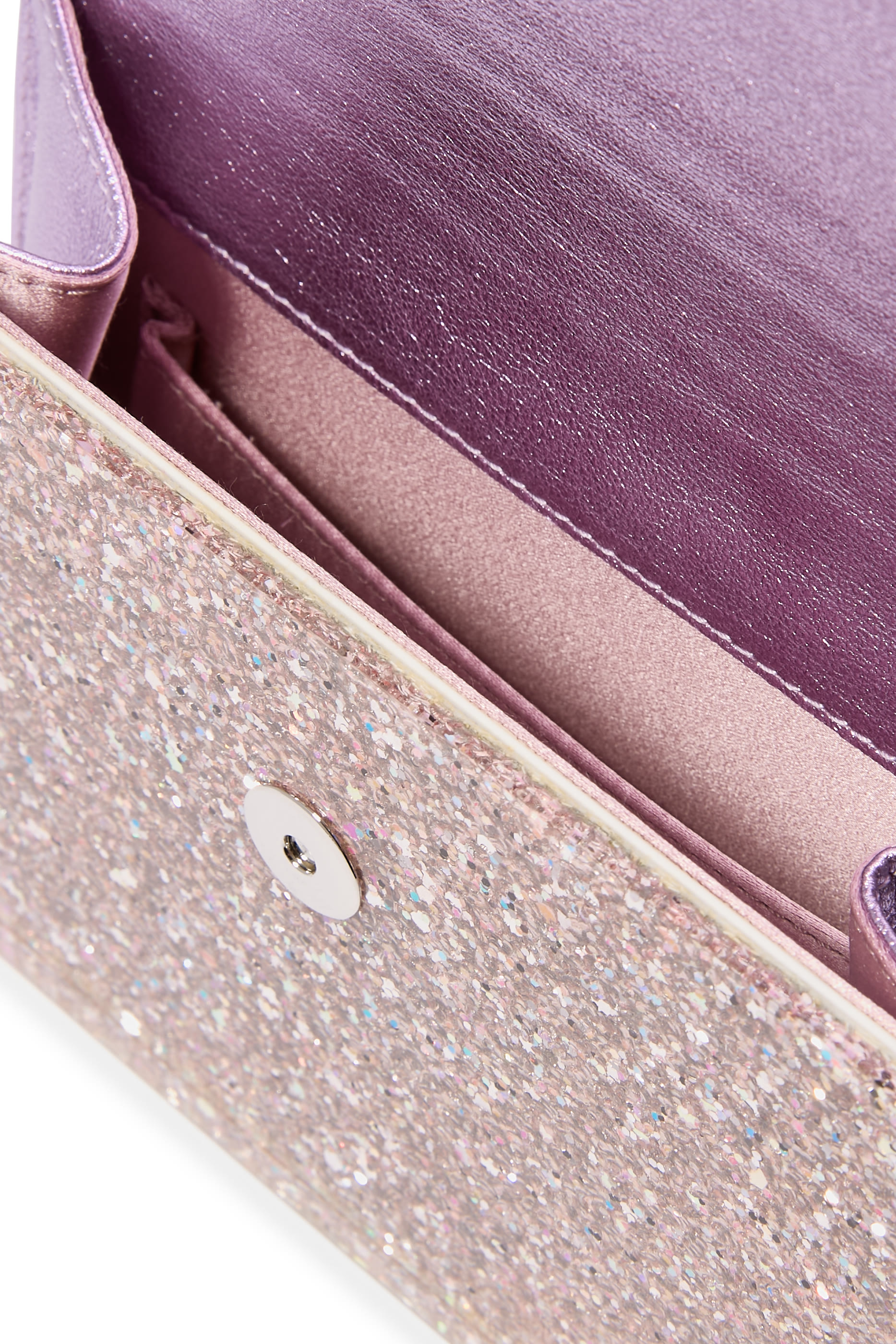 Candy Coarse Glitter Acrylic Clutch