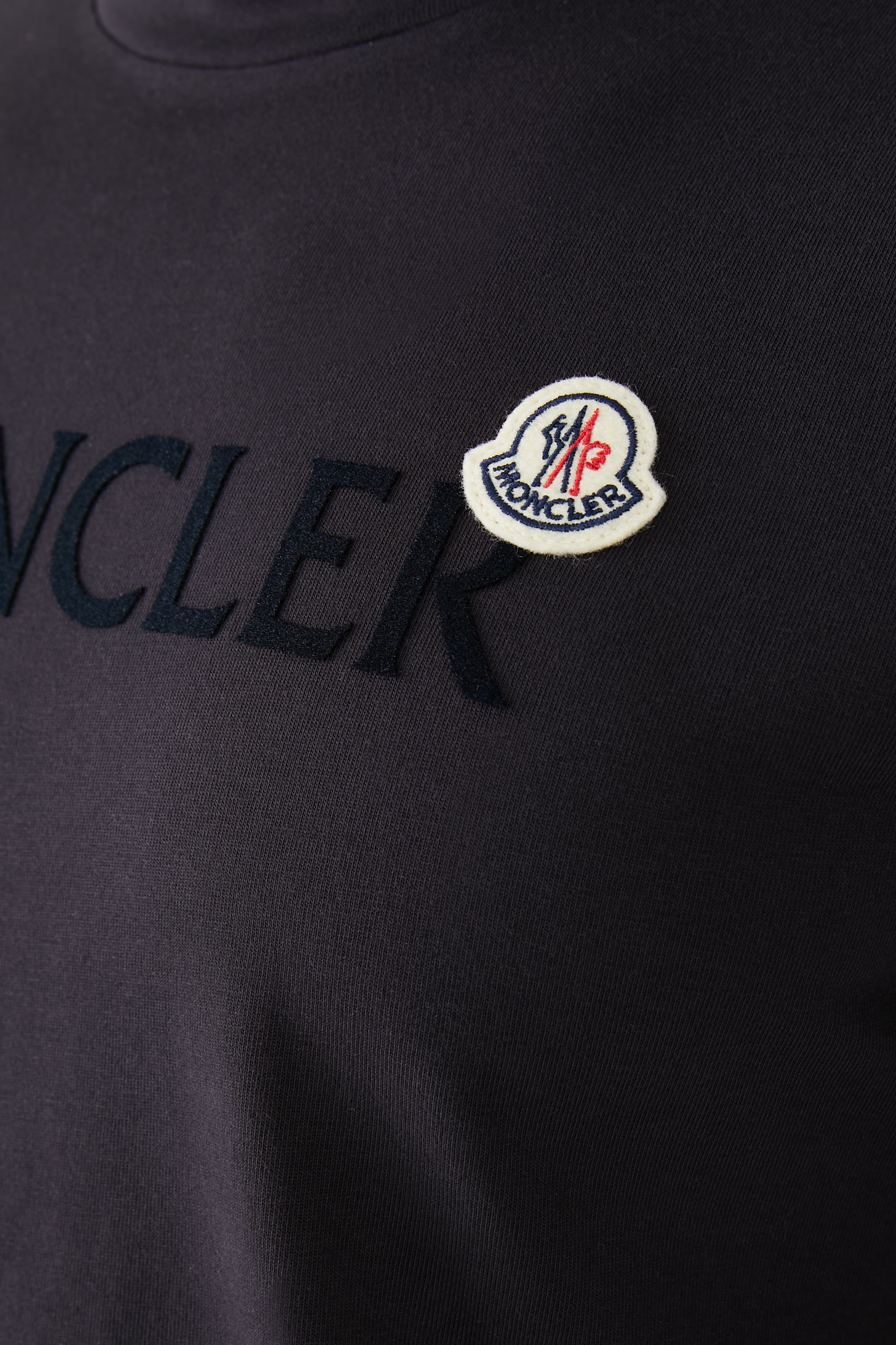 Logo & Badge Cotton T-Shirt