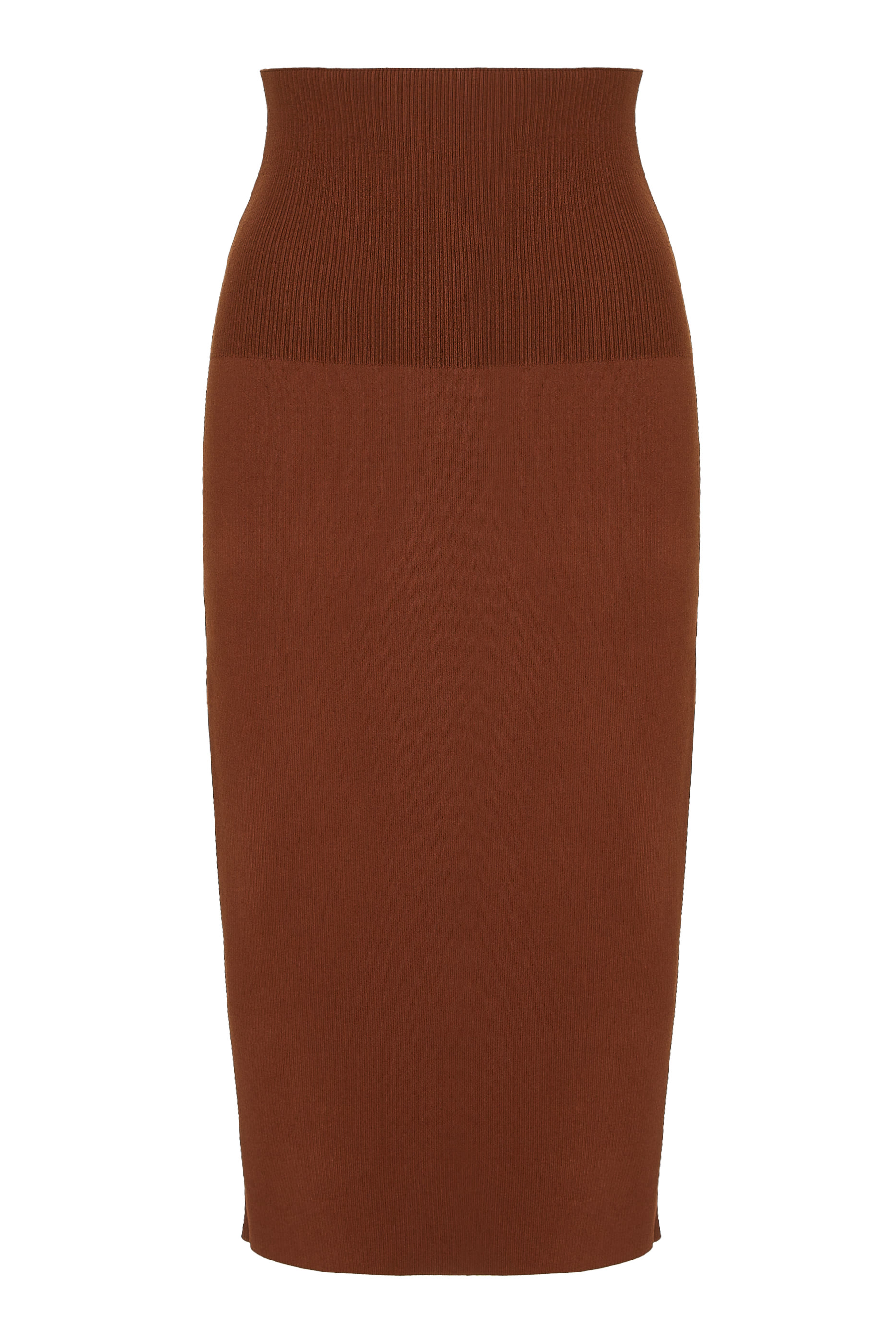 VB Body Stretch-Knit Midi Skirt