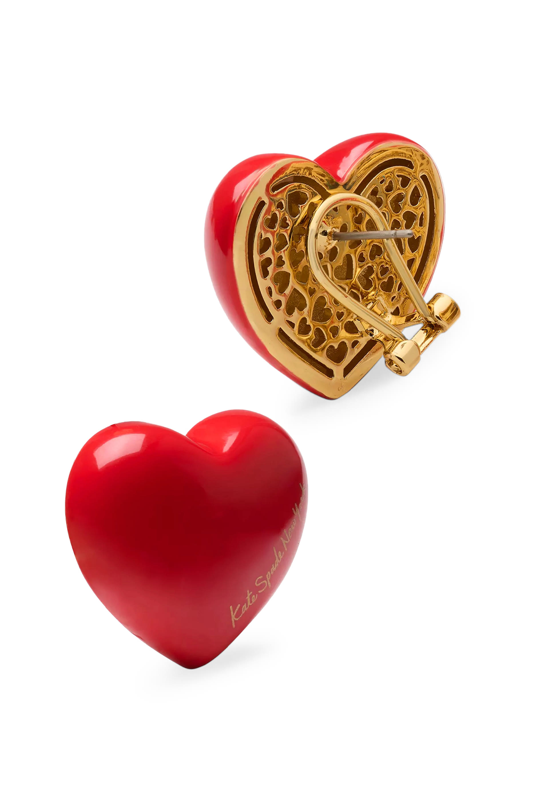 Heart You Statement Studs