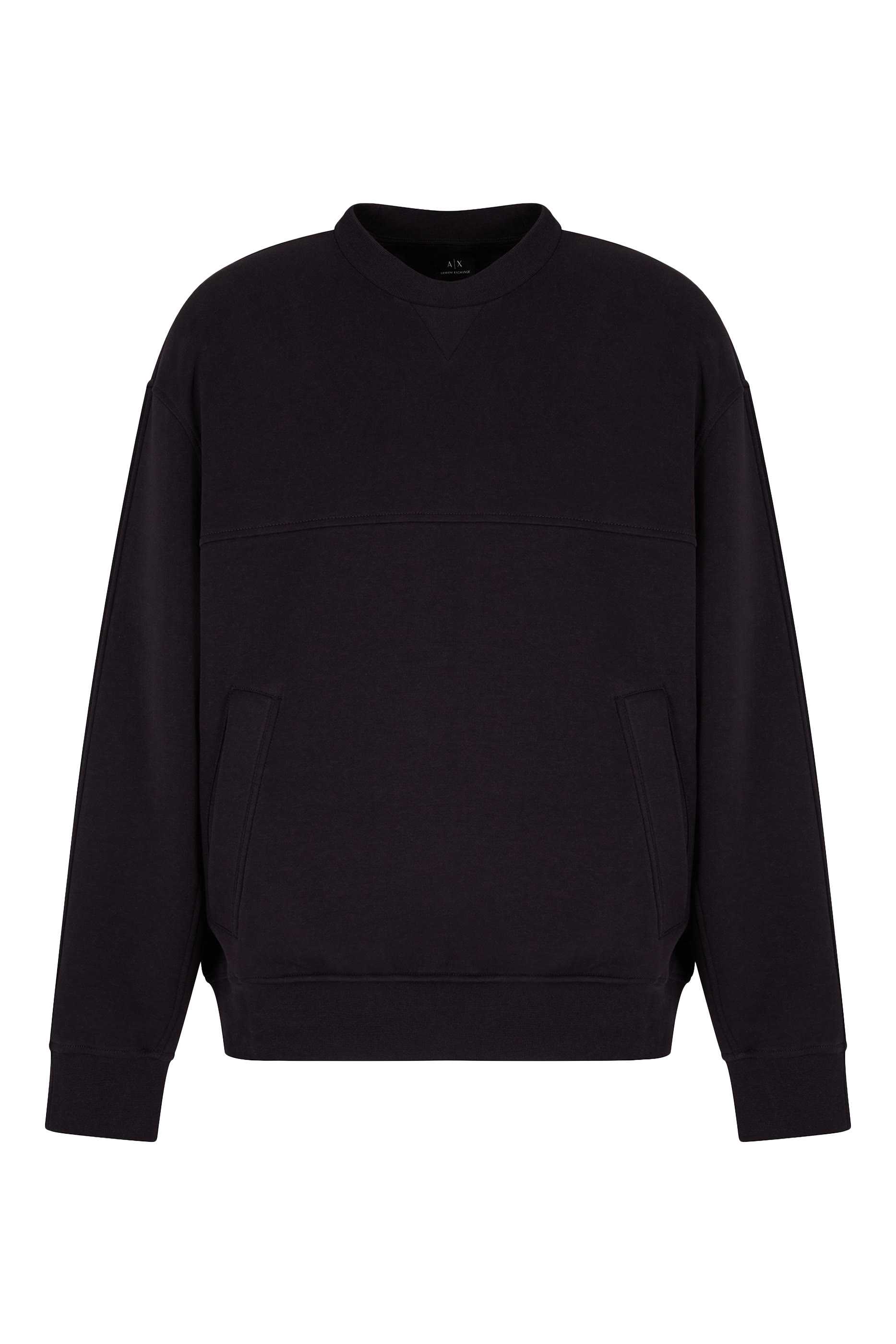 Bonded Cotton Crewneck Sweatshirt